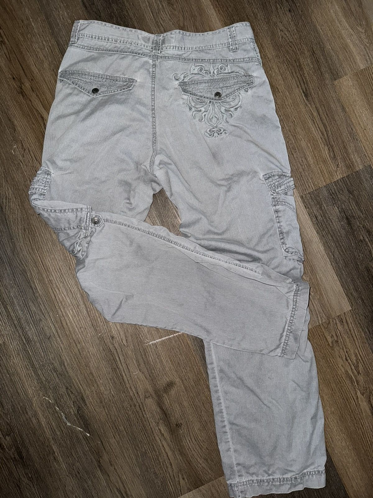 Vintage Rare Vintage 90s Caffeine Cargo Pants Size US 34 / EU 50 - 5 Thumbnail