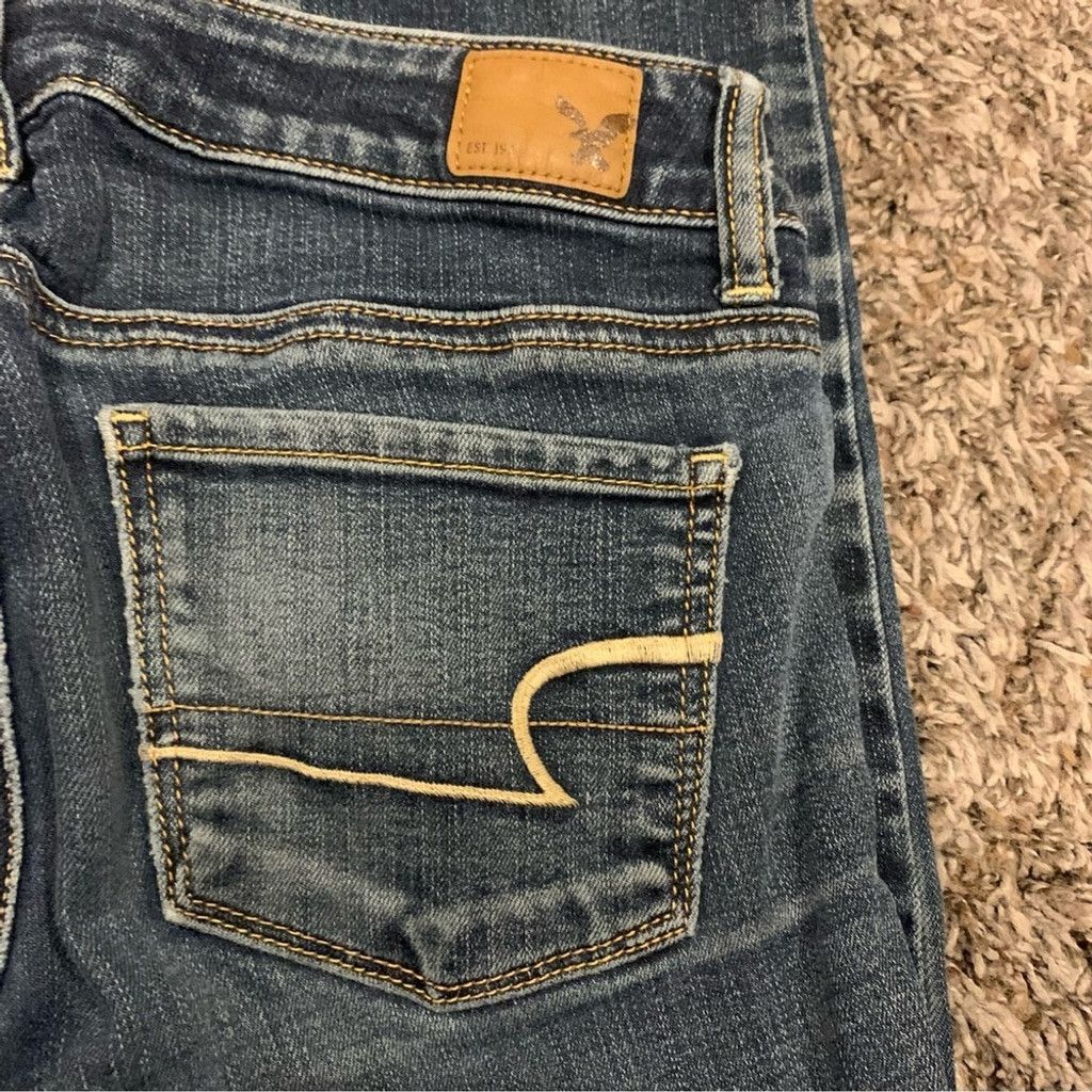 American Eagle Outfitters Women’s American Eagle Skinny Jeans Size 25" / US 0 / IT 36 - 2 Thumbnail