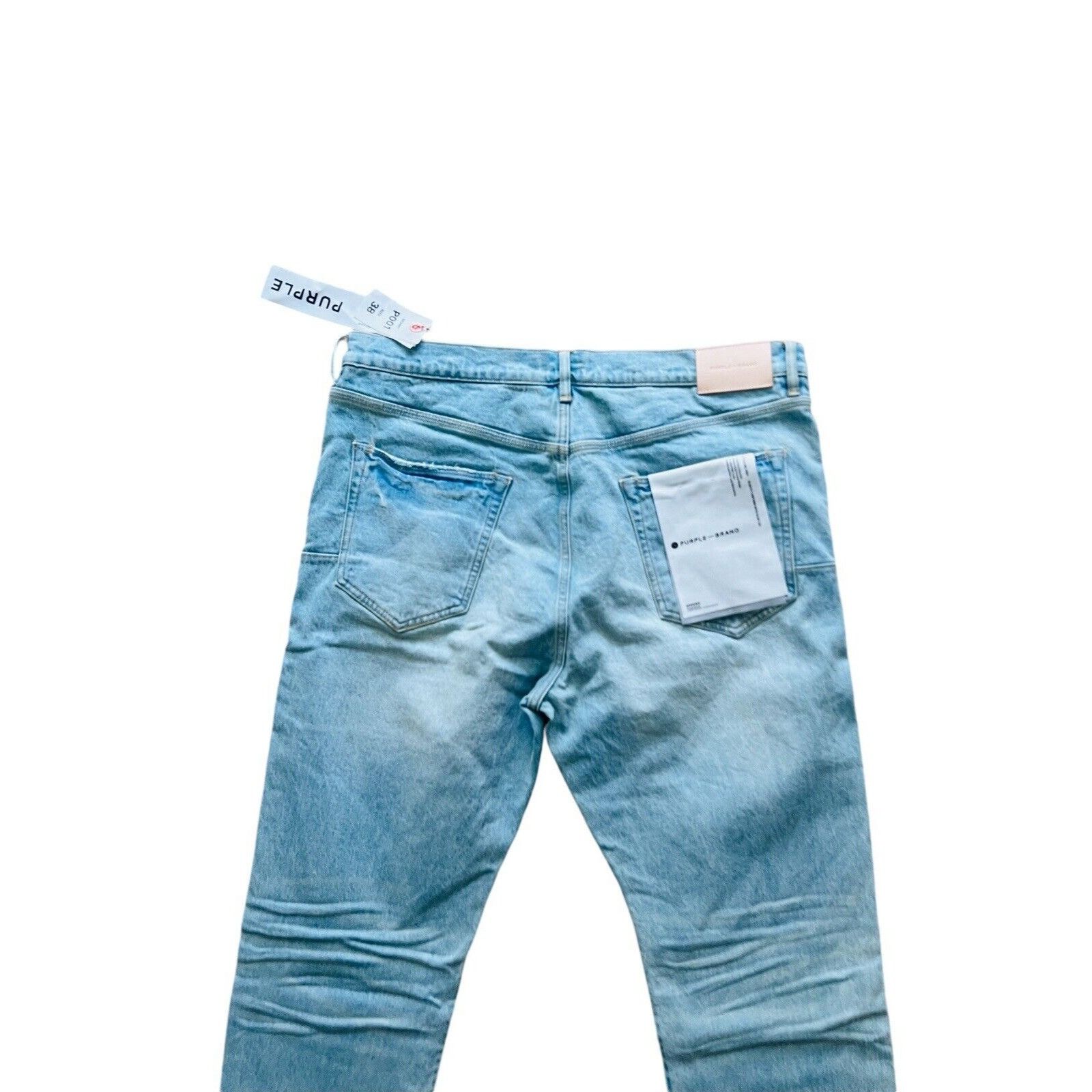 Purple × Purple Brand Purple Brand Jeans Mens Slim Fit P001 Blue Size 38/34 Size US 38 / EU 54 - 6 Thumbnail