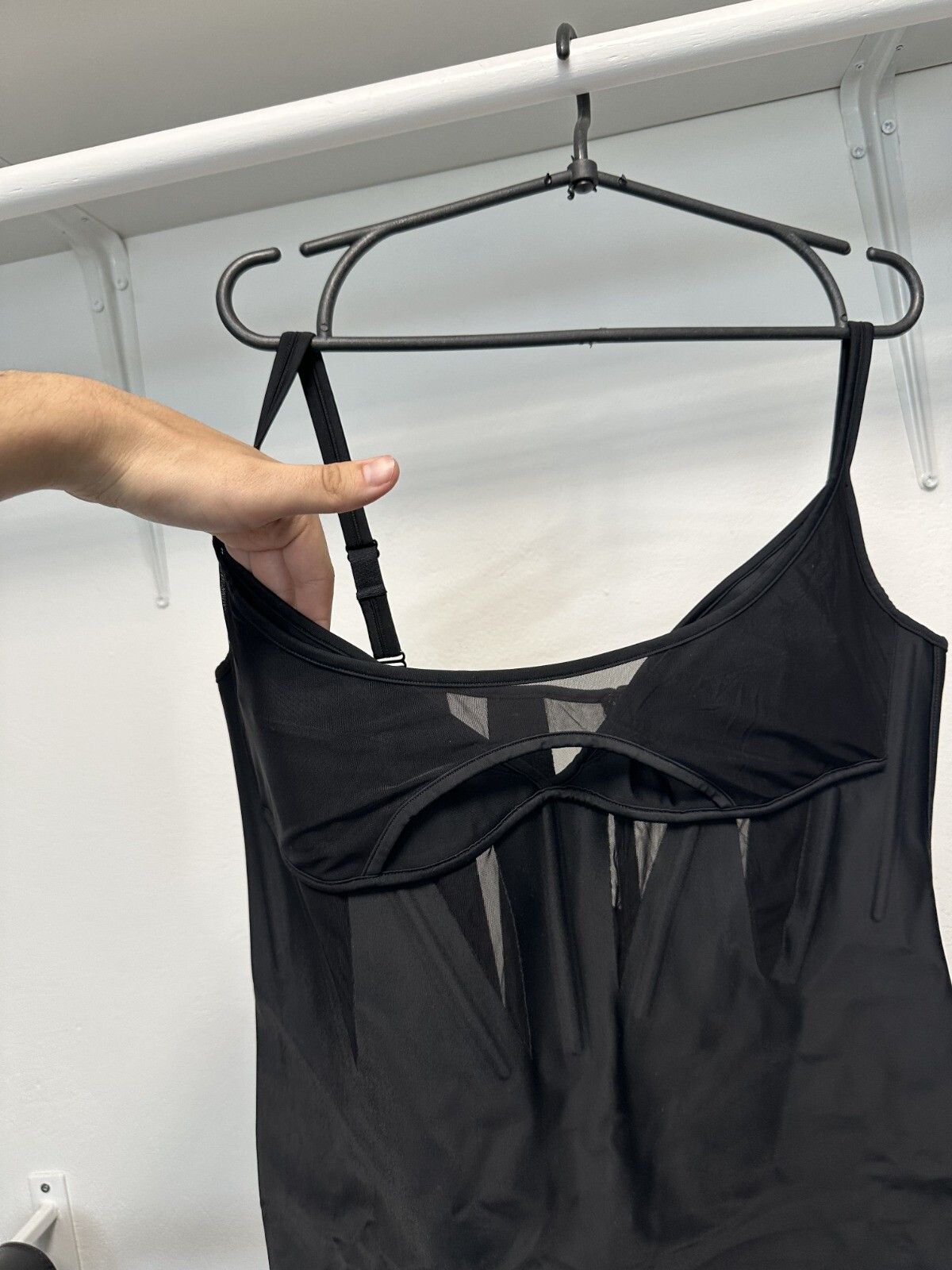 Mugler MUGLER & H&M Black Corset style Mini Dress Black Size L Size L / US 10 / IT 46 - 4 Thumbnail