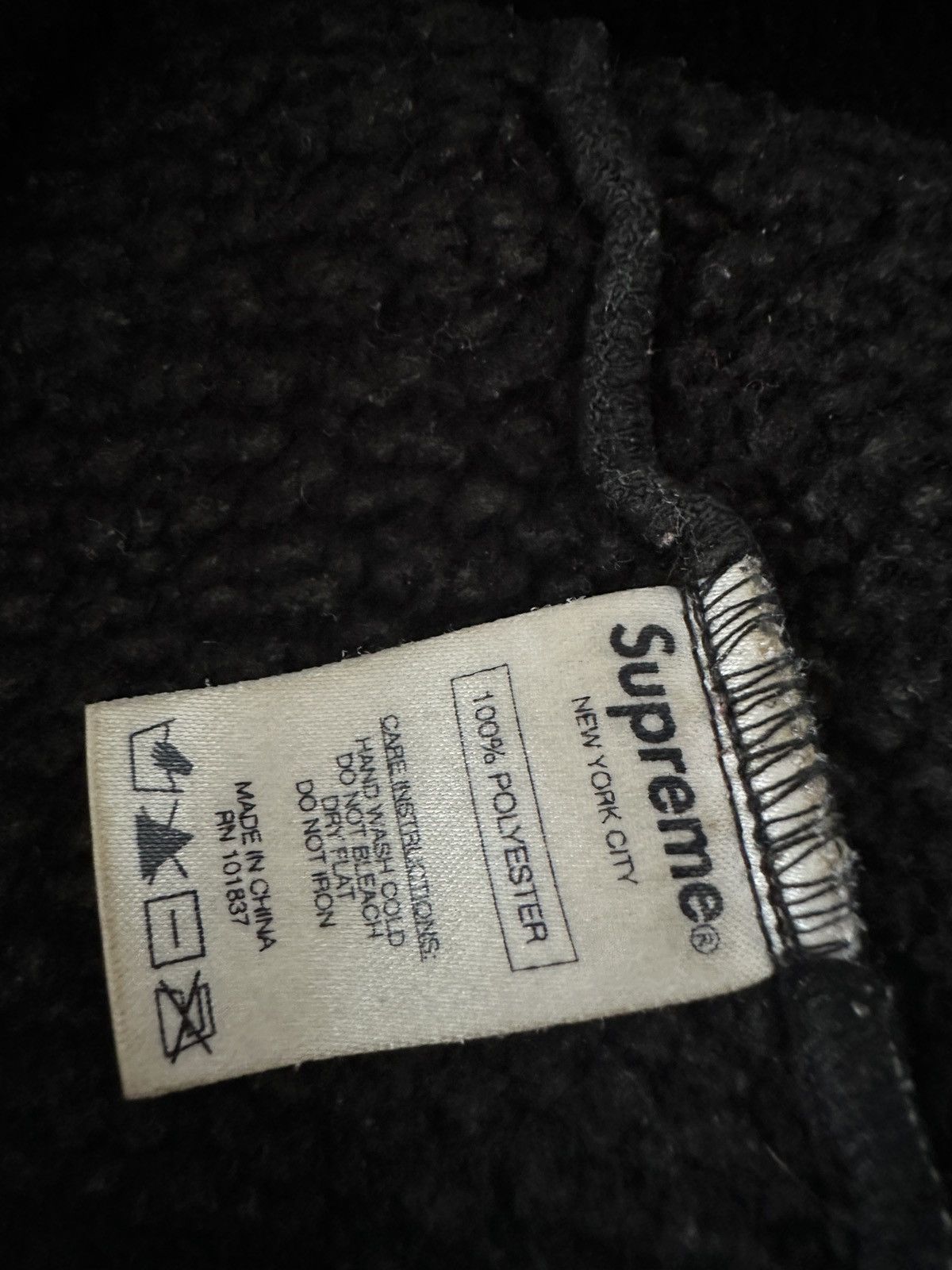 Supreme Supreme fleece neck gaiter Size ONE SIZE - 3 Thumbnail