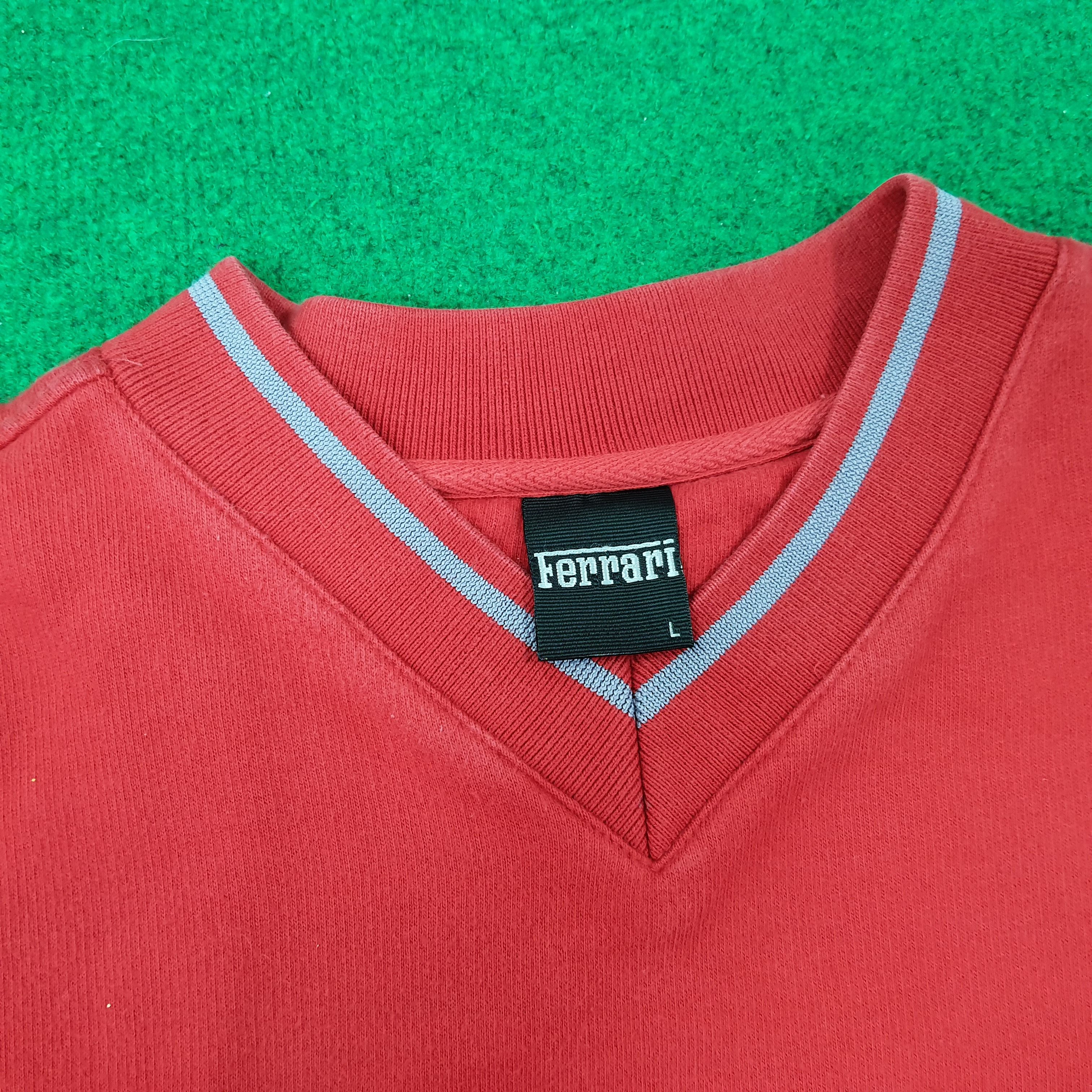 J Ferrar Vintage Ferrari Embroidery Motorsports Sweatshirt C241N23 Size US L / EU 52-54 / 3 - 5 Thumbnail