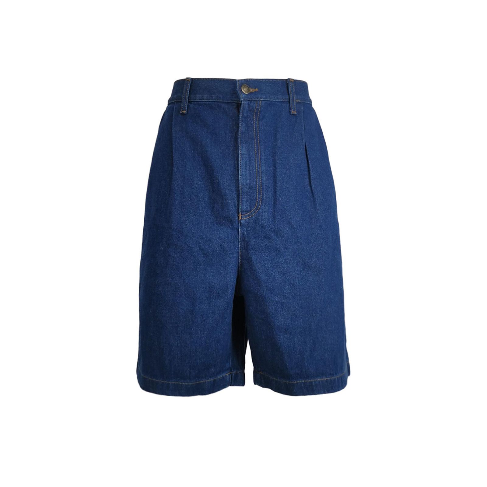 Gucci Gucci Denim Logo Patch Shorts 54 Size US 38 / EU 54 - 1 Thumbnail