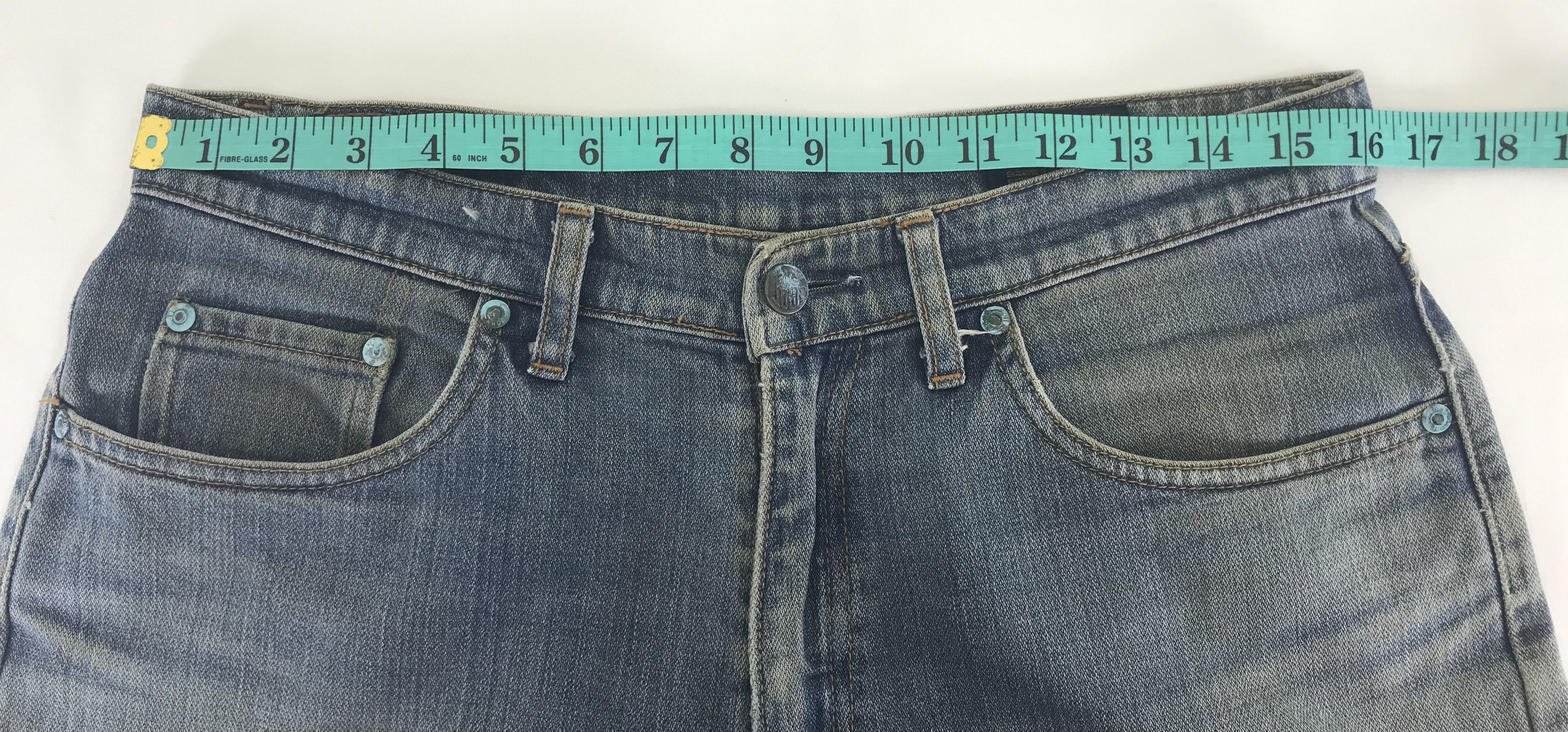 Big John Vintage Big John Faded Blue Jeans Distressed Denim Size US 32 / EU 48 - 15 Thumbnail