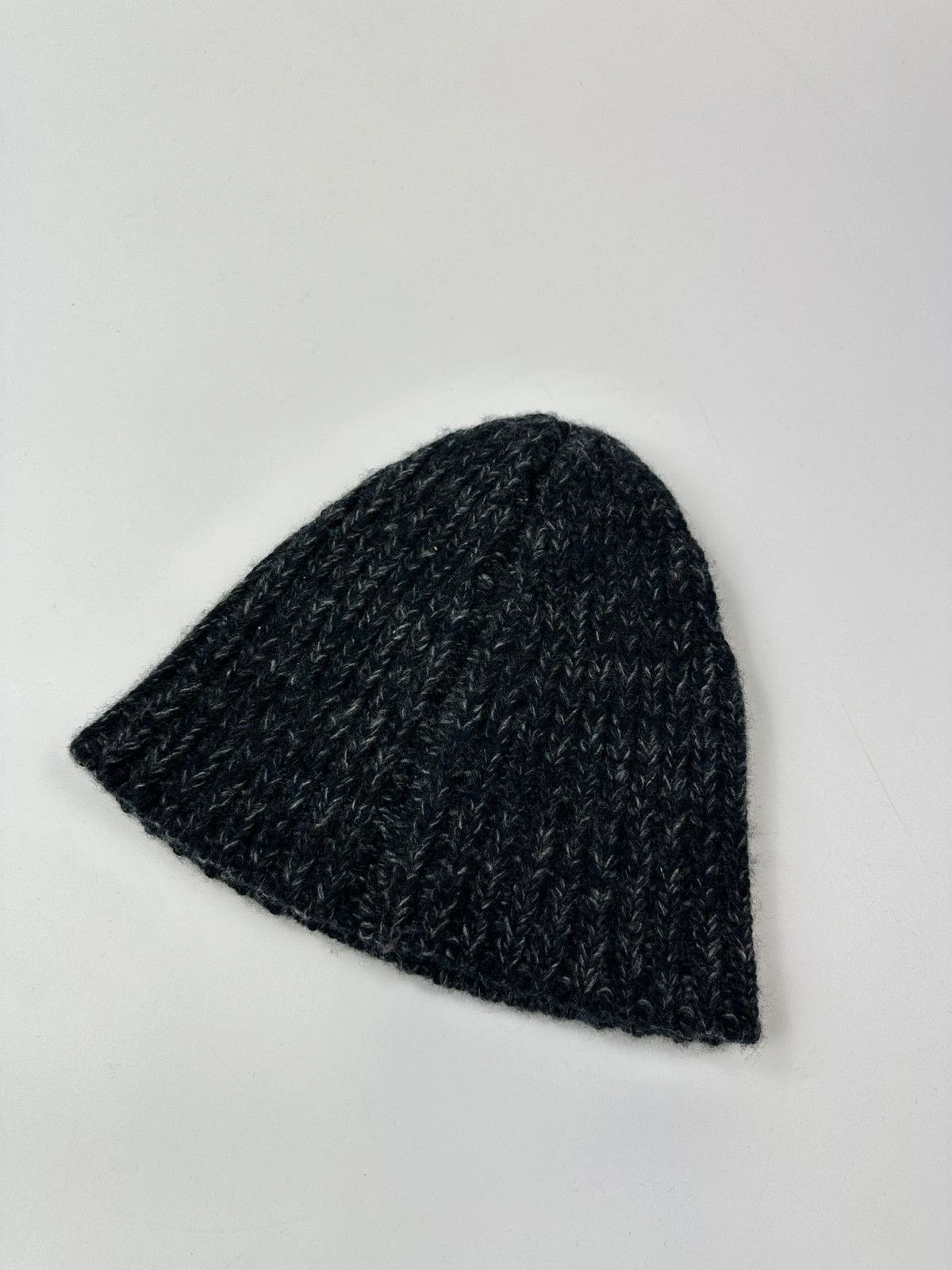 Prada Prada Milano Dark Grey Navy Wool Beanie Size ONE SIZE - 4 Thumbnail