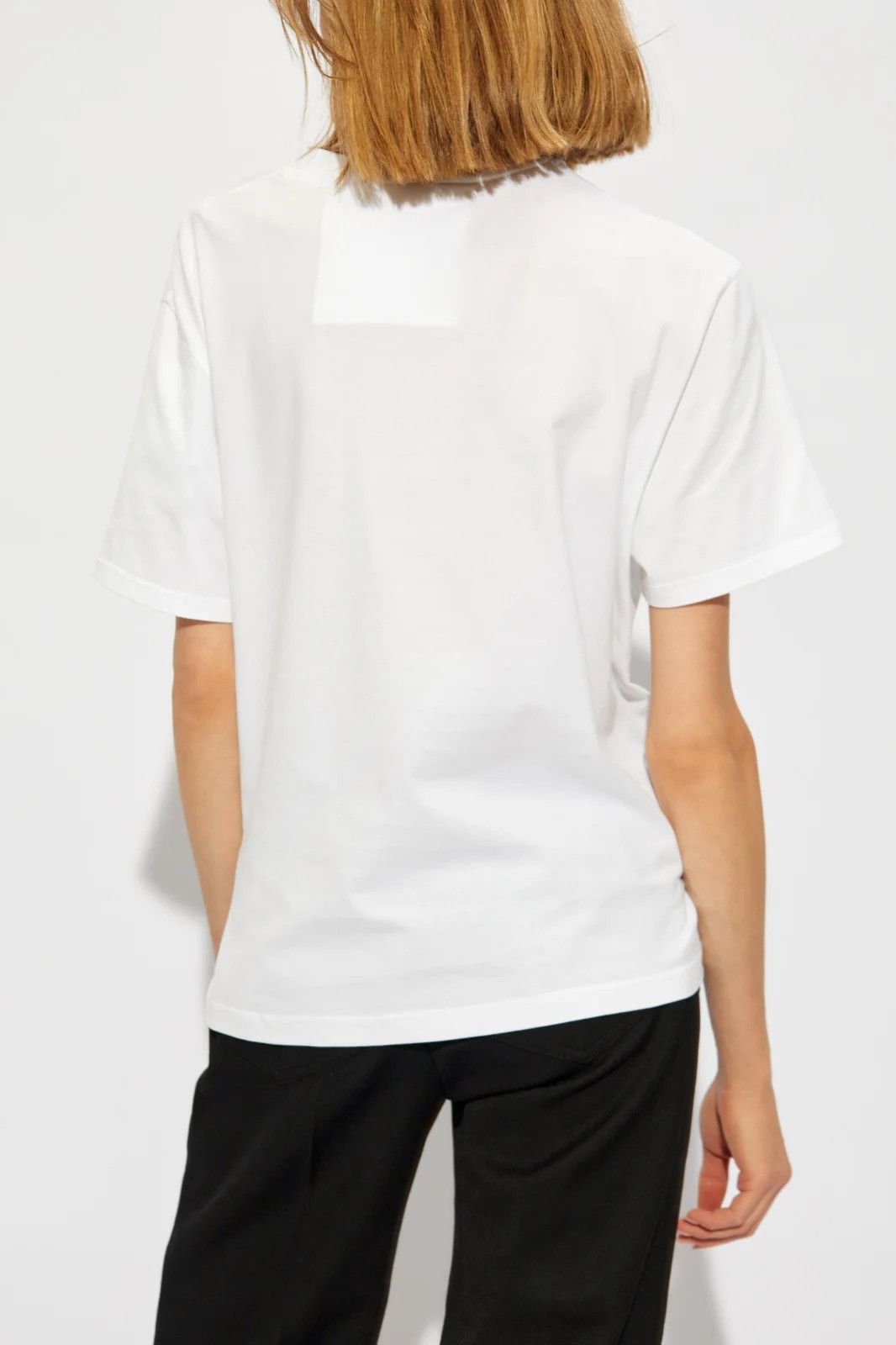 Givenchy o1srvl11e0725 Cross-Over Crewneck T-Shirt in White Size XS / US 0-2 / IT 36-38 - 3 Thumbnail
