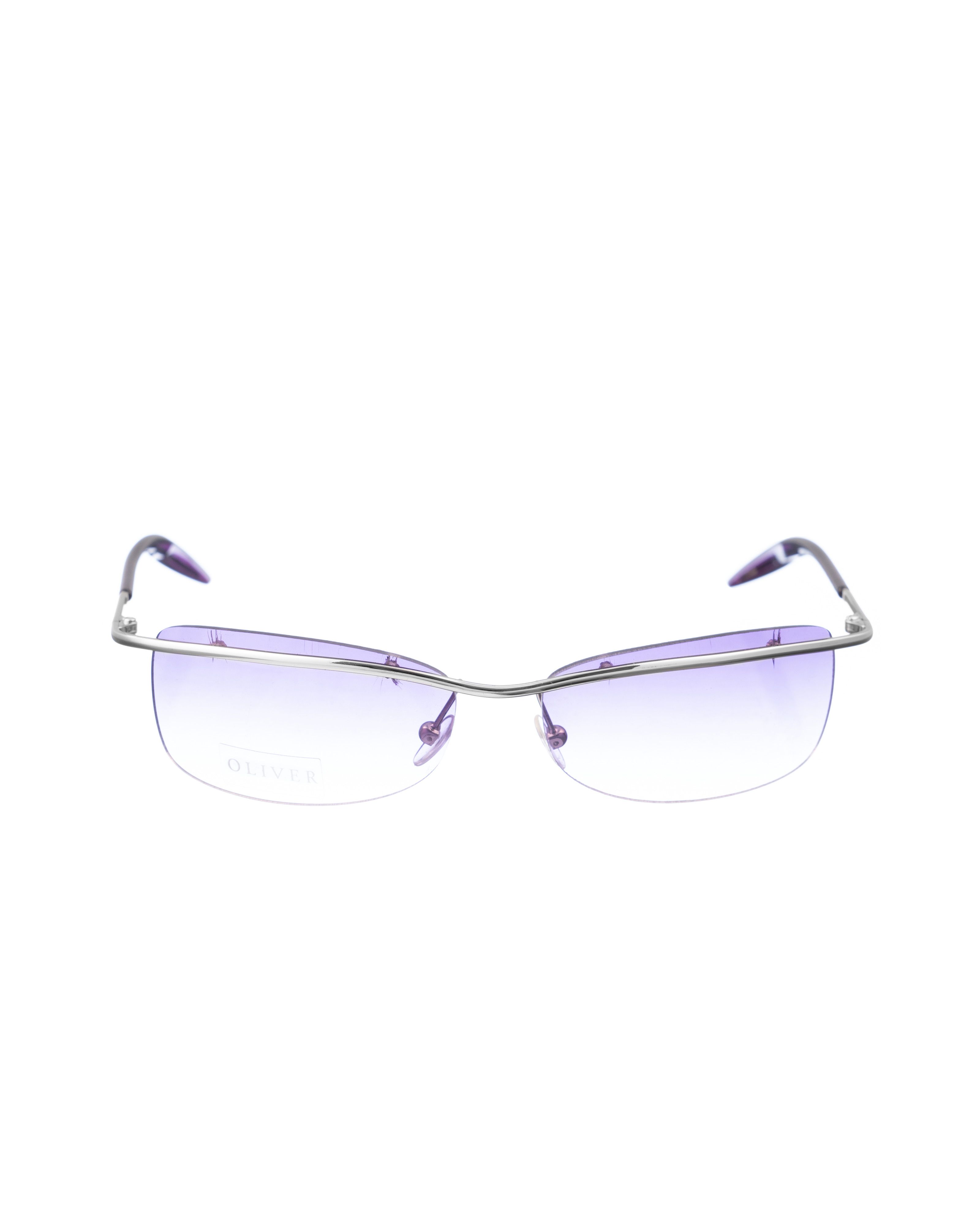 Valentino Oliver by Valentino '90 Purple Rimless Sunglasses Size ONE SIZE - 1 Thumbnail