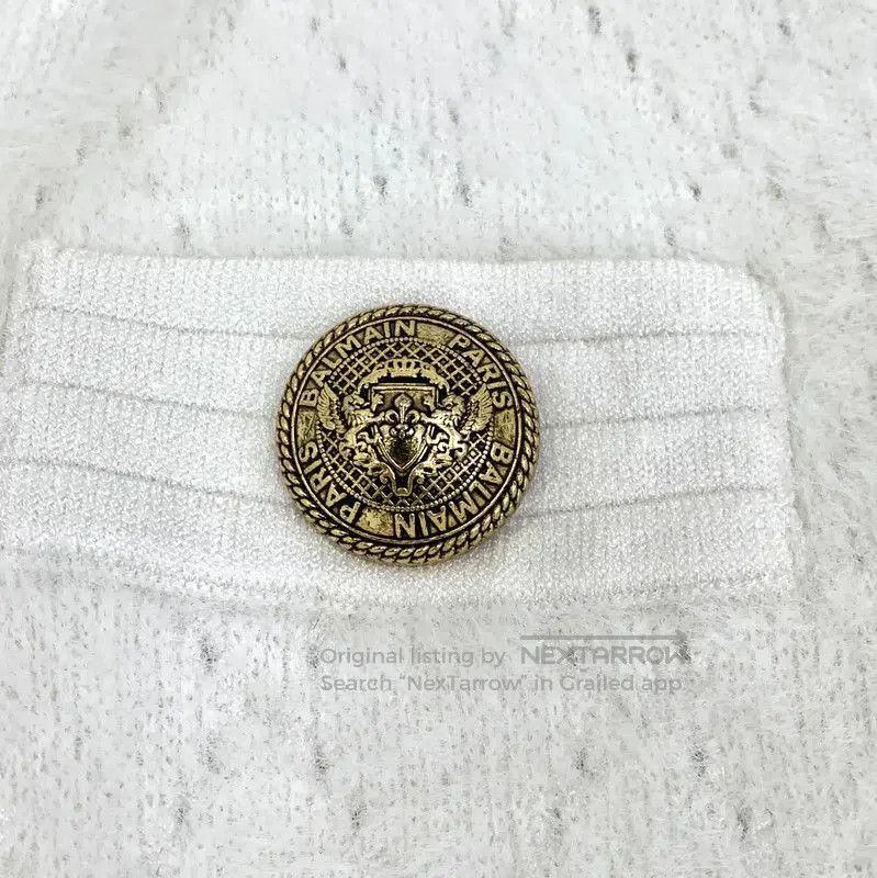 Balmain Balmain White Women's Midi Skirt . Size 23" - 5 Thumbnail