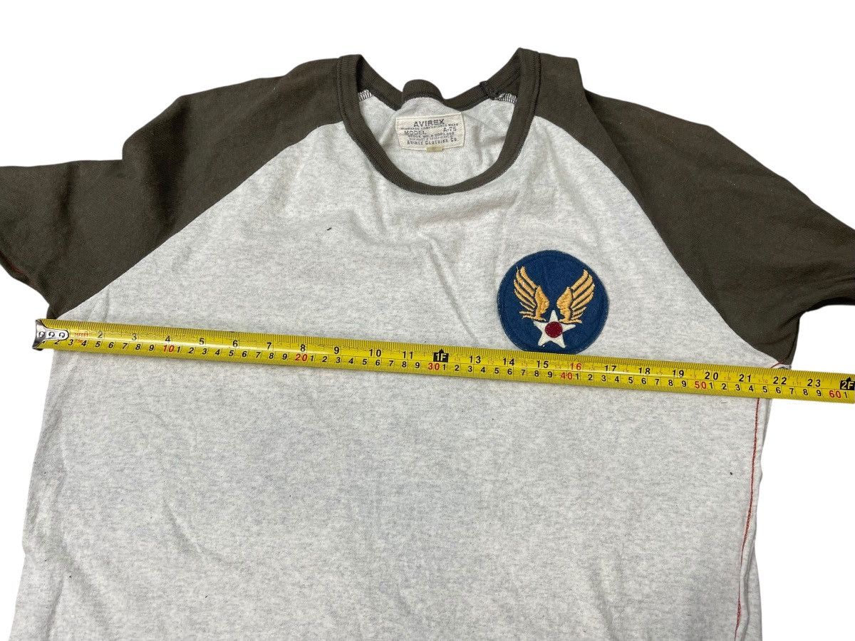 Avirex Vintage Avirex Army Air Force Long Sleeve Tshirt Size US XL / EU 56 / 4 - 5 Thumbnail