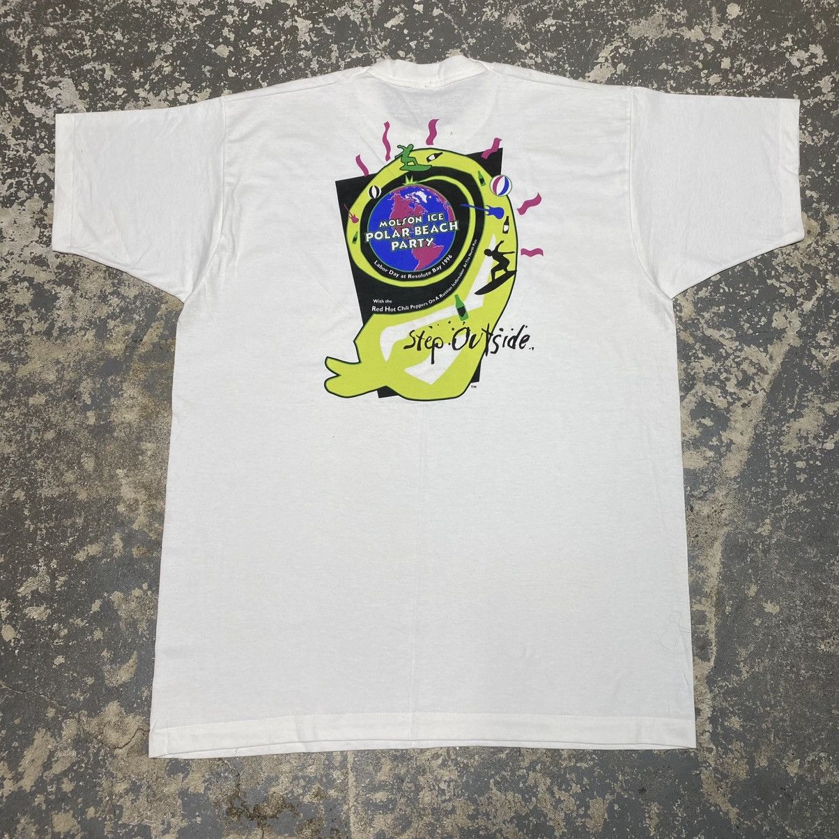 Japanese Brand × Vintage Vintage Molson Ice Step Outside New York City Beer Tshirt Size US XL / EU 56 / 4 - 2 Thumbnail