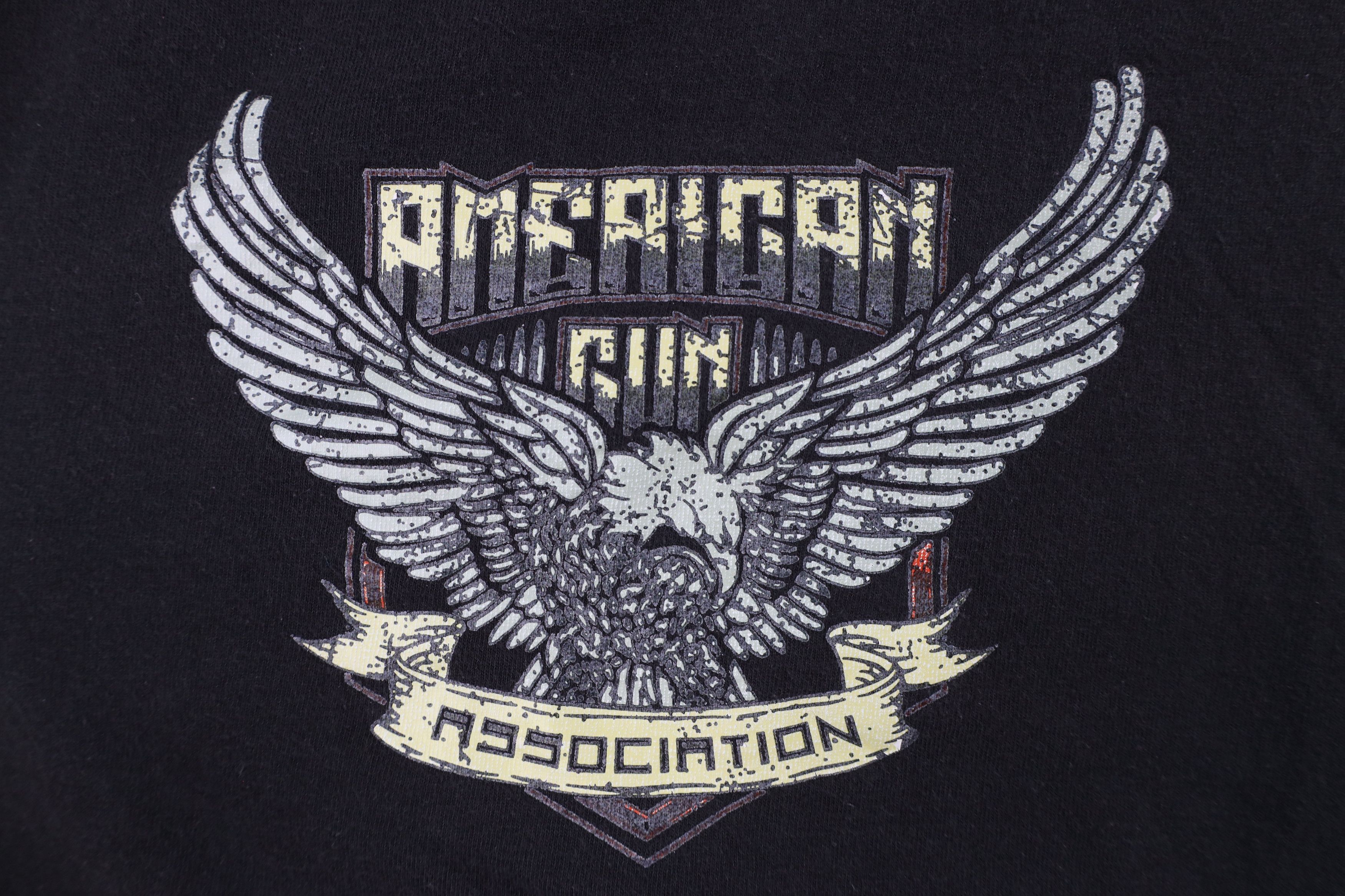 Vintage Vintage Streetwear American Gun Association T-Shirt Black Size US L / EU 52-54 / 3 - 4 Thumbnail