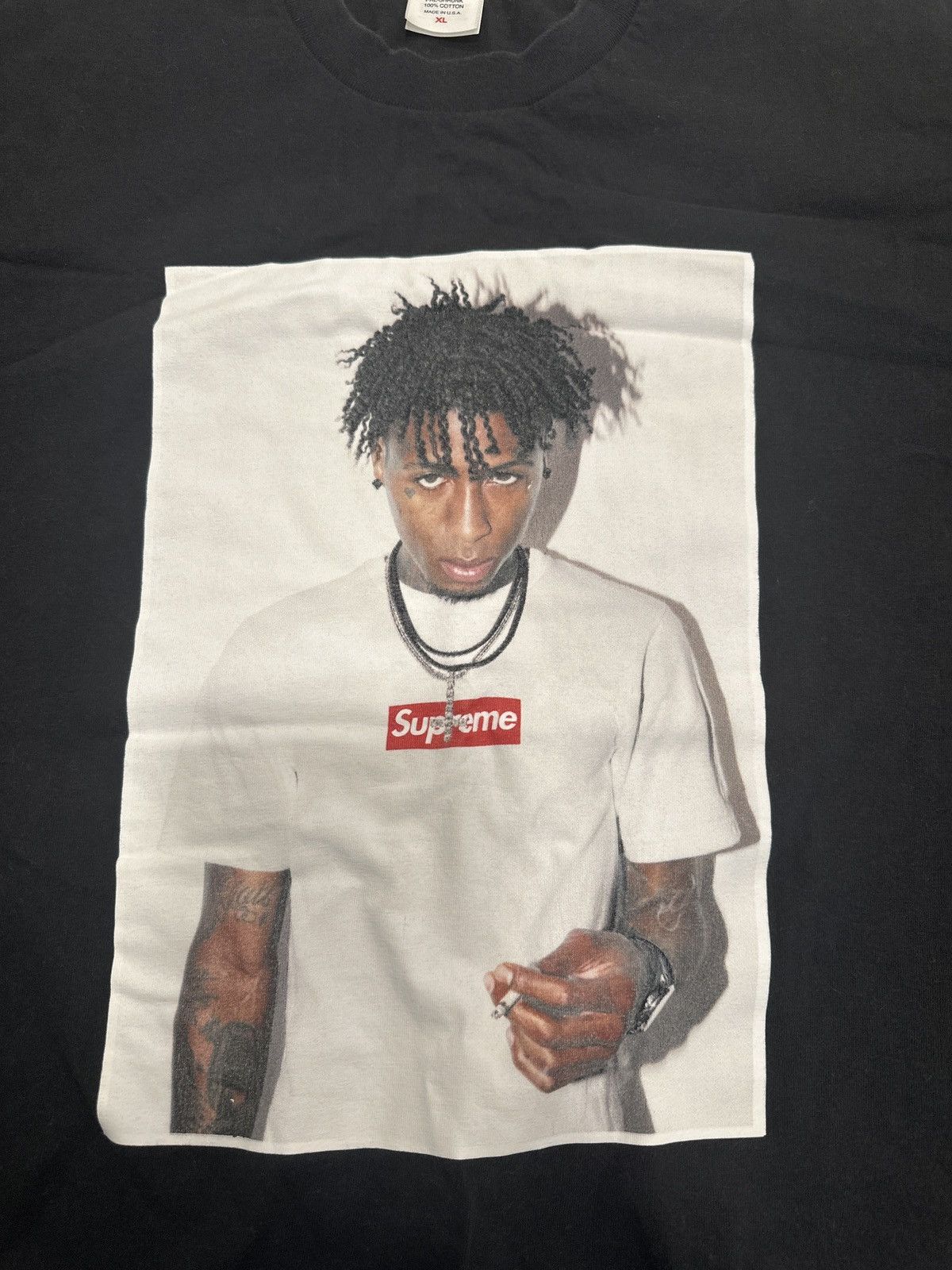 Supreme Supreme NBA Youngboy T-shirt size XL Size US XL / EU 56 / 4 - 3 Thumbnail