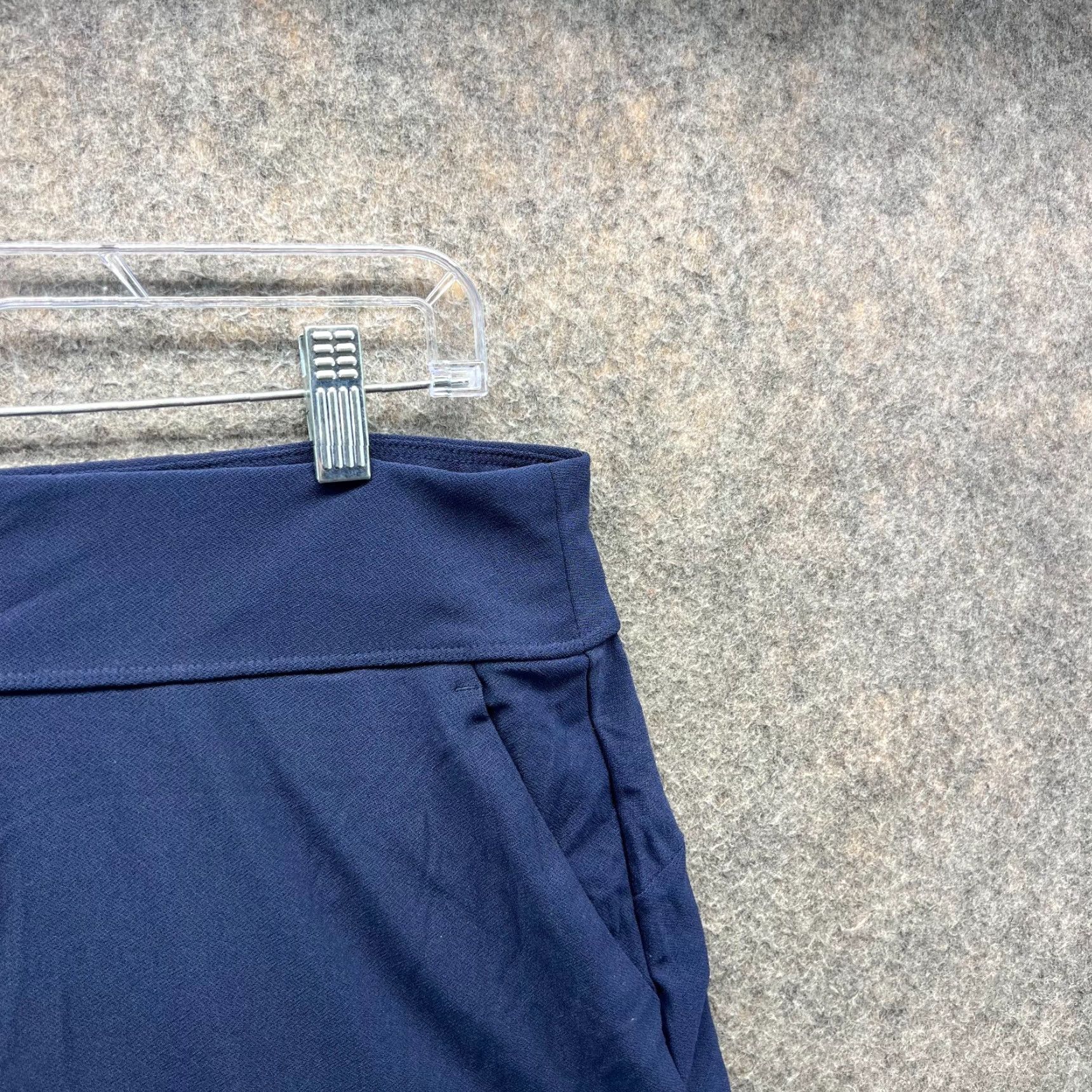 Essentials VINTAGE Greg Norman Skirt Women Medium Blue Navy 17" Back Pleat Pull-On Skort Essentials Size 32" / US 10 / IT 46 - 7 Thumbnail