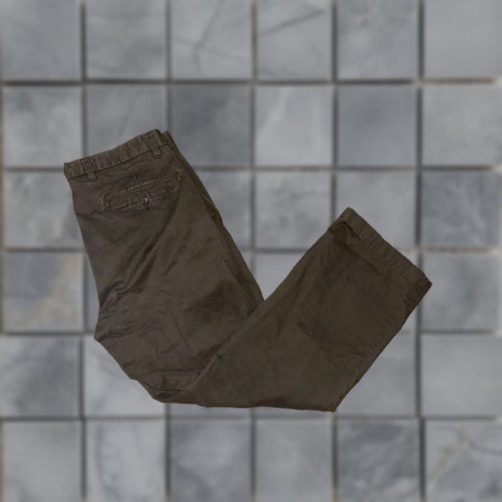 Dockers DOCKERS D3 Classic Fit Chino Pants Mens 33x30 Brown Taupe Size US 33 - 1 Thumbnail