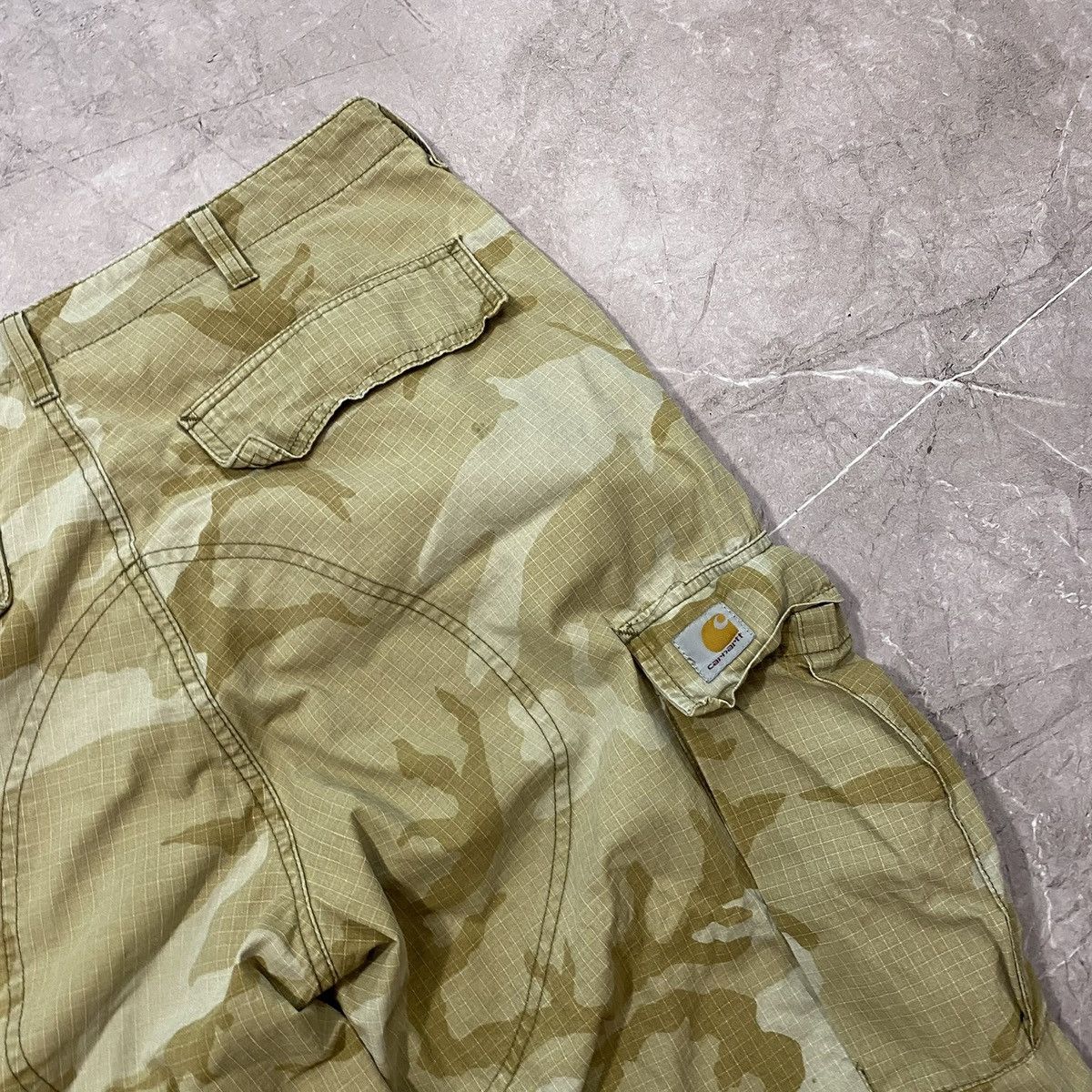 Carhartt VINTAGE CARHARTT MILITARY CARGO PANTS PATCH LOGO 00S Size US 34 / EU 50 - 3 Thumbnail