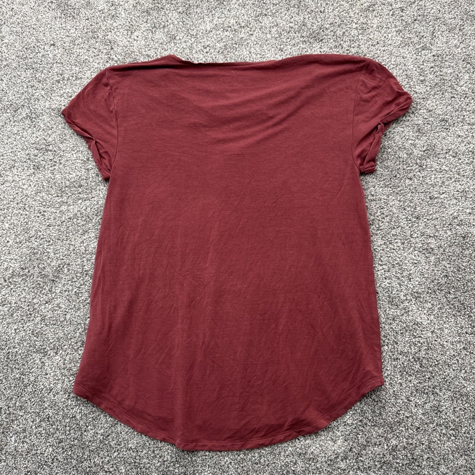 American Eagle Outfitters American Eagle Tee Womens S Y2K Soft Sexy Earthy Crisscross Size S / US 4 / IT 40 - 6 Thumbnail