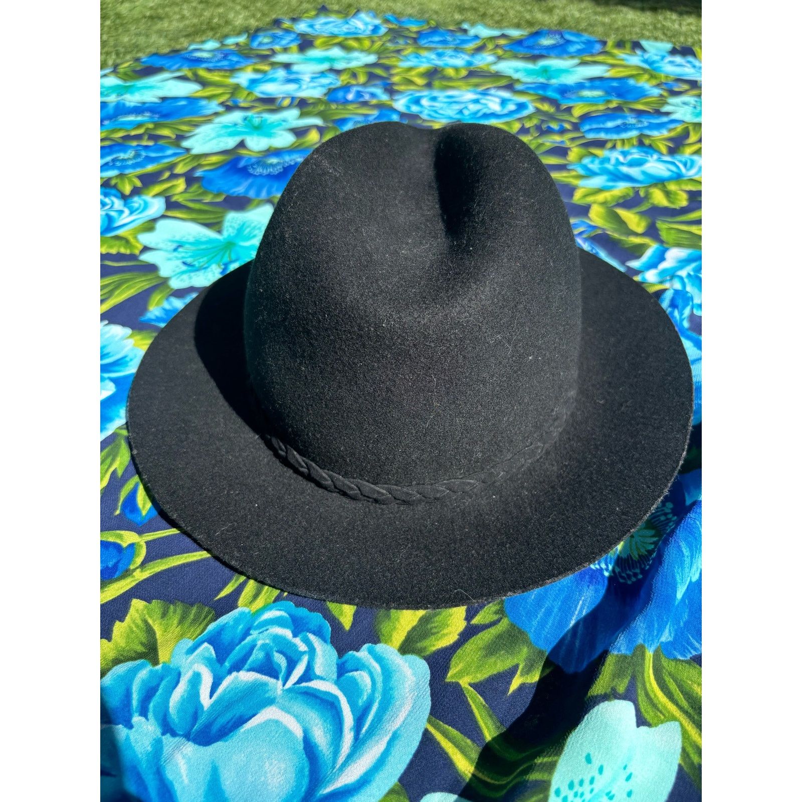 & Other Stories Black Felt Brimmed Hat Size ONE SIZE - 3 Thumbnail