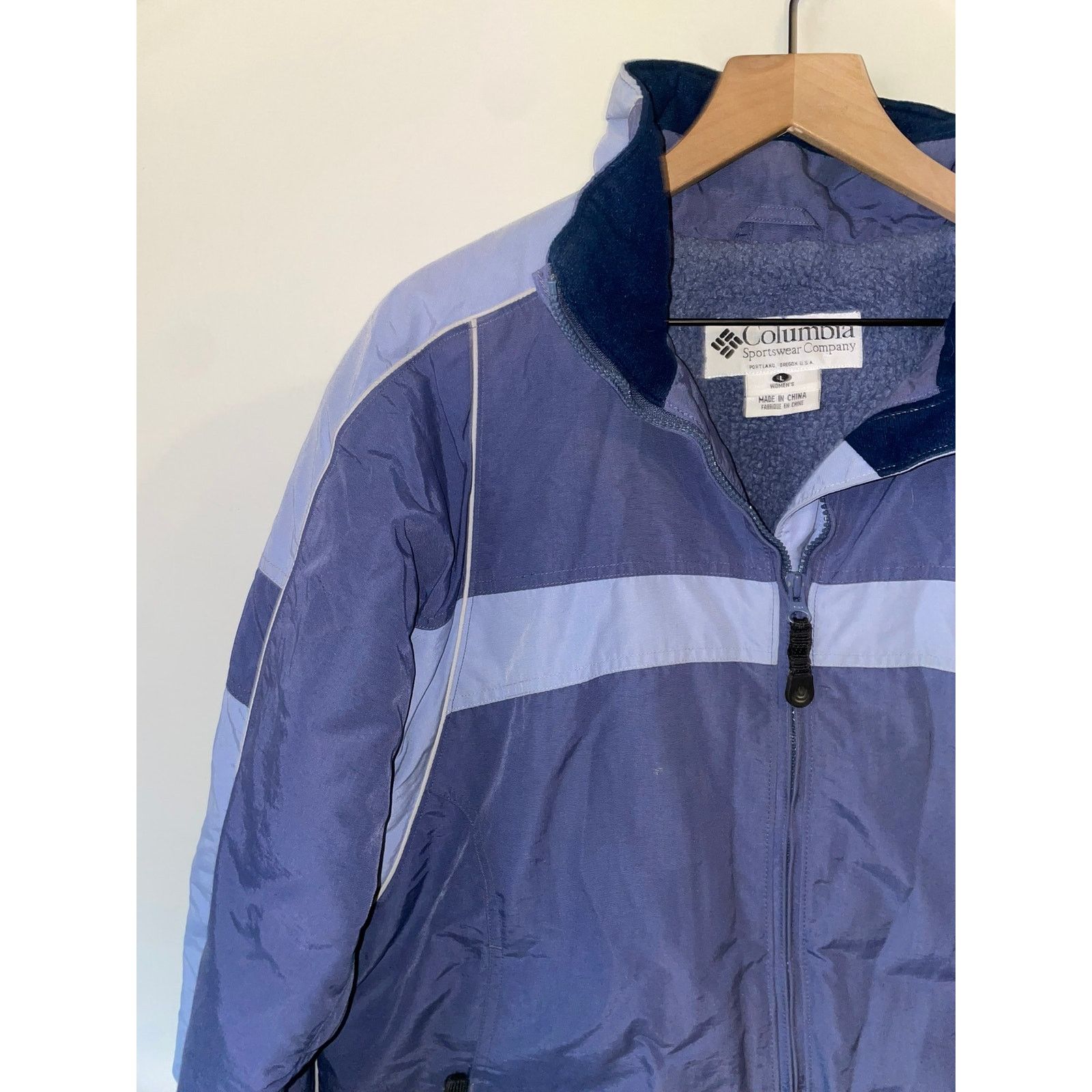 Columbia Womens Columbia Convert Jacket Blue Full Zip Ski Winter L Size L / US 10 / IT 46 - 3 Thumbnail