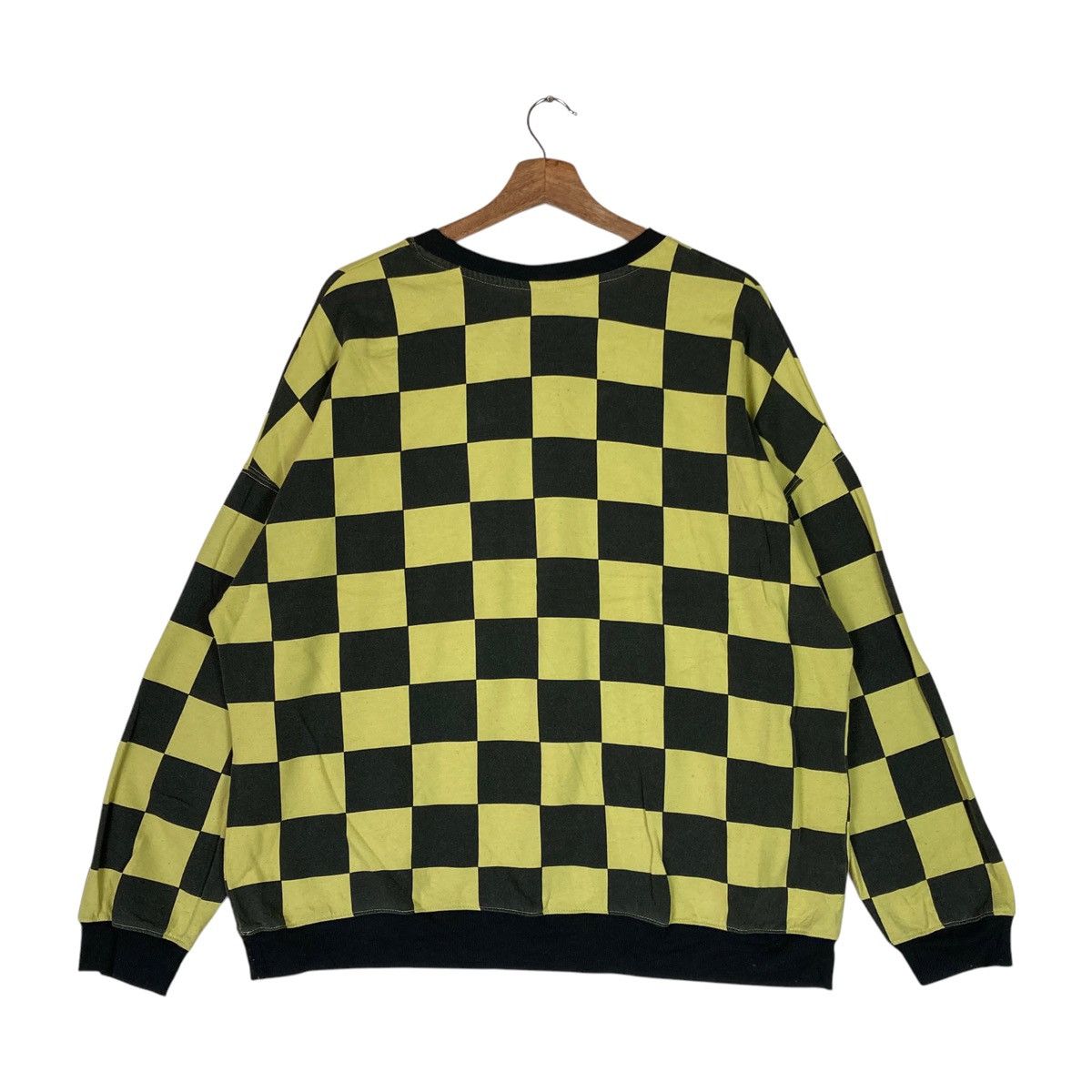 Peanuts Vintage Peanuts Checkered Pullover Jumper Sweatshirt Size US XXL / EU 58 / 5 - 5 Thumbnail
