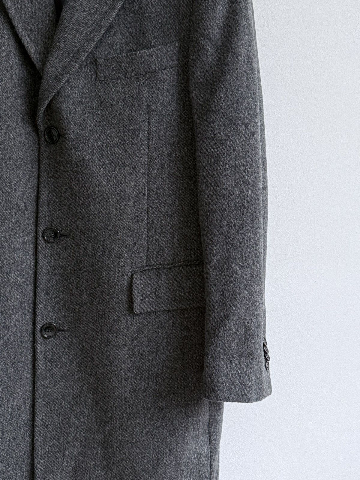 Suitsupply Suitsupply Gray Wool Cashmere Coat Size 48 Size US M / EU 48-50 / 2 - 5 Thumbnail