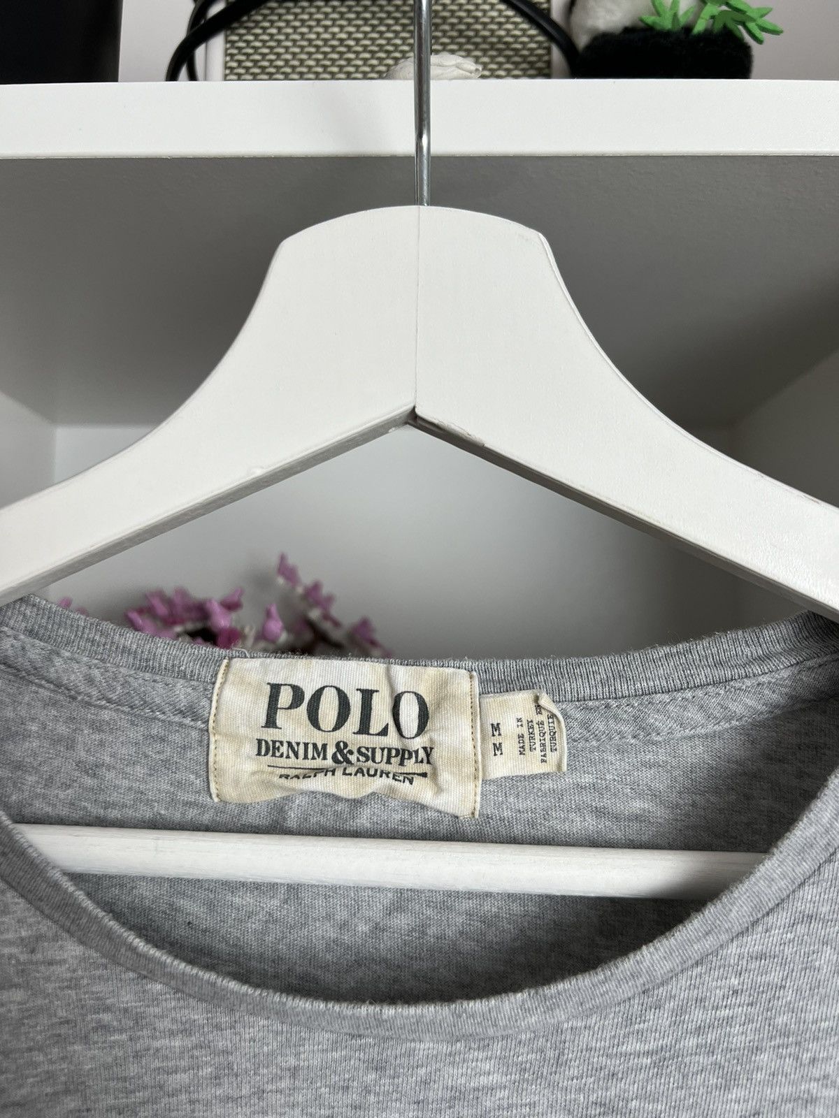 Denim & Supply Ralph Lauren × Ralph Lauren Polo Ralph Lauren Denim & Supply Polo Bear grey t-shirt M Size US M / EU 48-50 / 2 - 5 Thumbnail