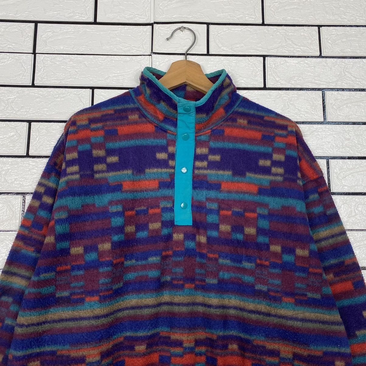 Japanese Brand 📌City Guy Club Fleece Navajo Jacket Native Aztec Design Size US L / EU 52-54 / 3 - 4 Thumbnail