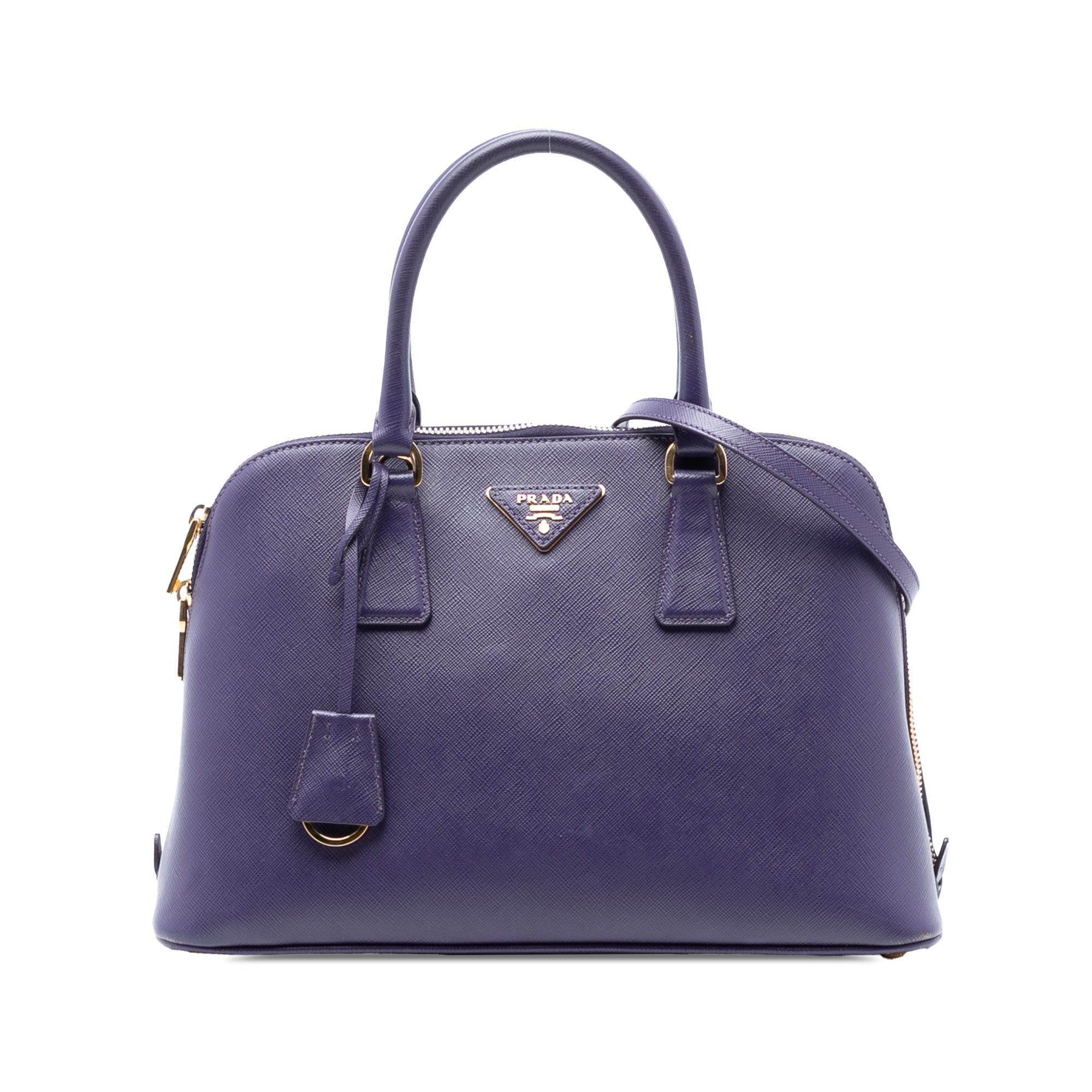 Prada Medium Saffiano Lux Promenade Satchel Size ONE SIZE - 1 Thumbnail