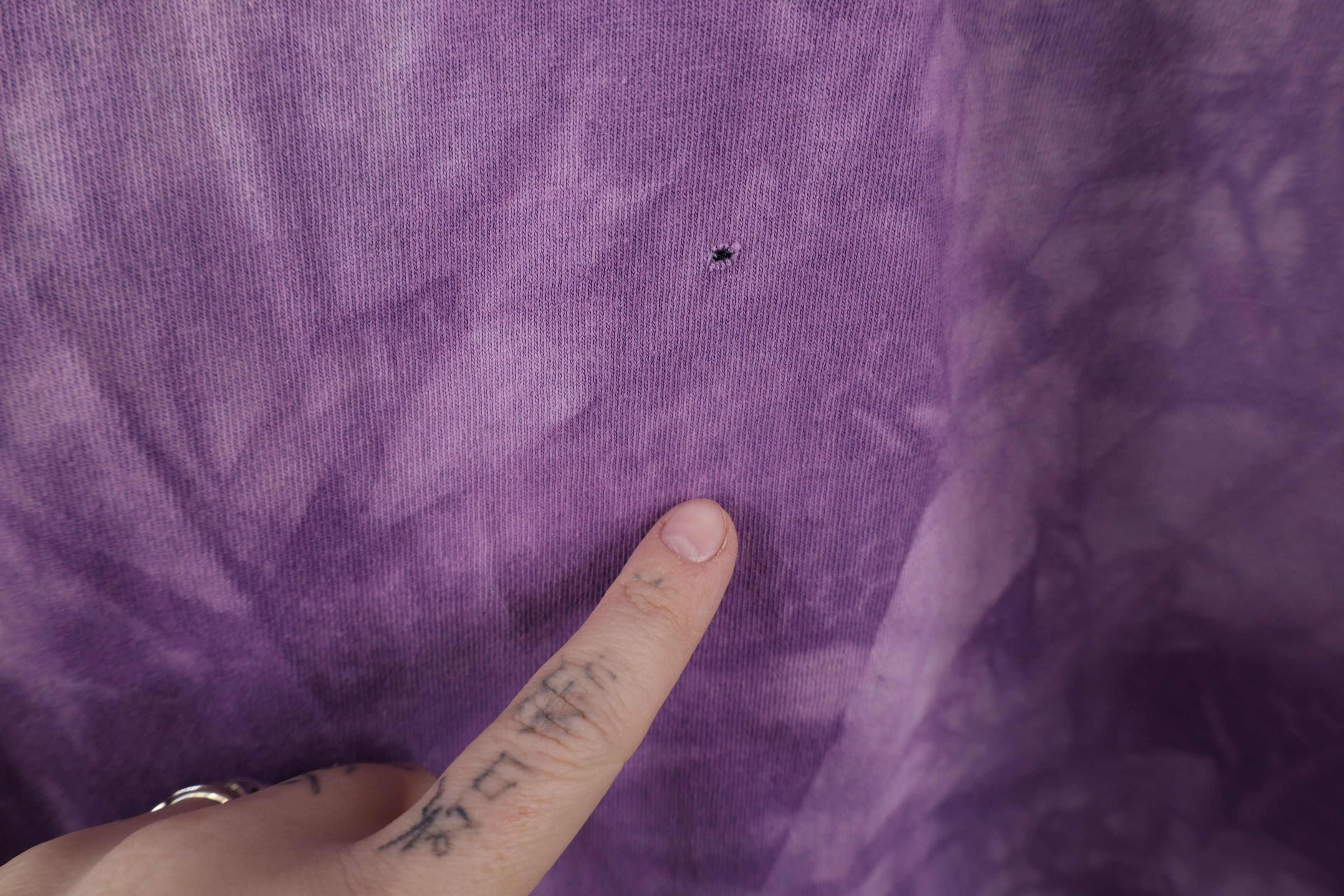 Vintage Vintage Y2K Streetwear Fairy Acid Wash T-Shirt Purple Size US M / EU 48-50 / 2 - 12 Thumbnail