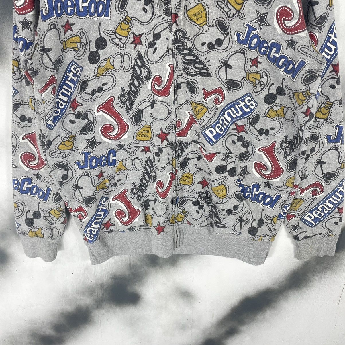 Peanuts Joe Cool Peanuts Snoopy Fullprint Hoodies Size US L / EU 52-54 / 3 - 3 Thumbnail