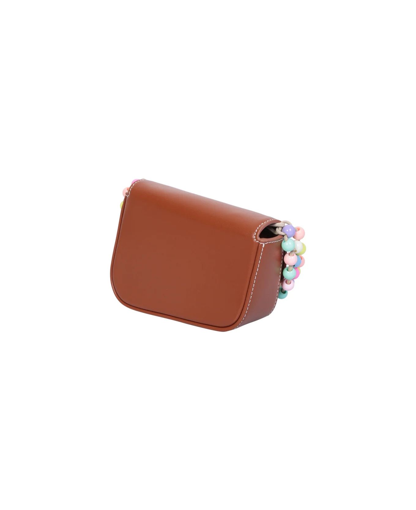Palm Angels o1y1125 Size : OS / Logo Handbag in Brown Size ONE SIZE - 2 Thumbnail