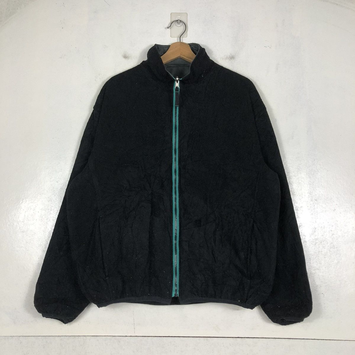 Japanese Brand 🔥BIKER JACKET REVERSIBLE YAMAHA BIG LOGO RACING WEAR Size US L / EU 52-54 / 3 - 24 Thumbnail