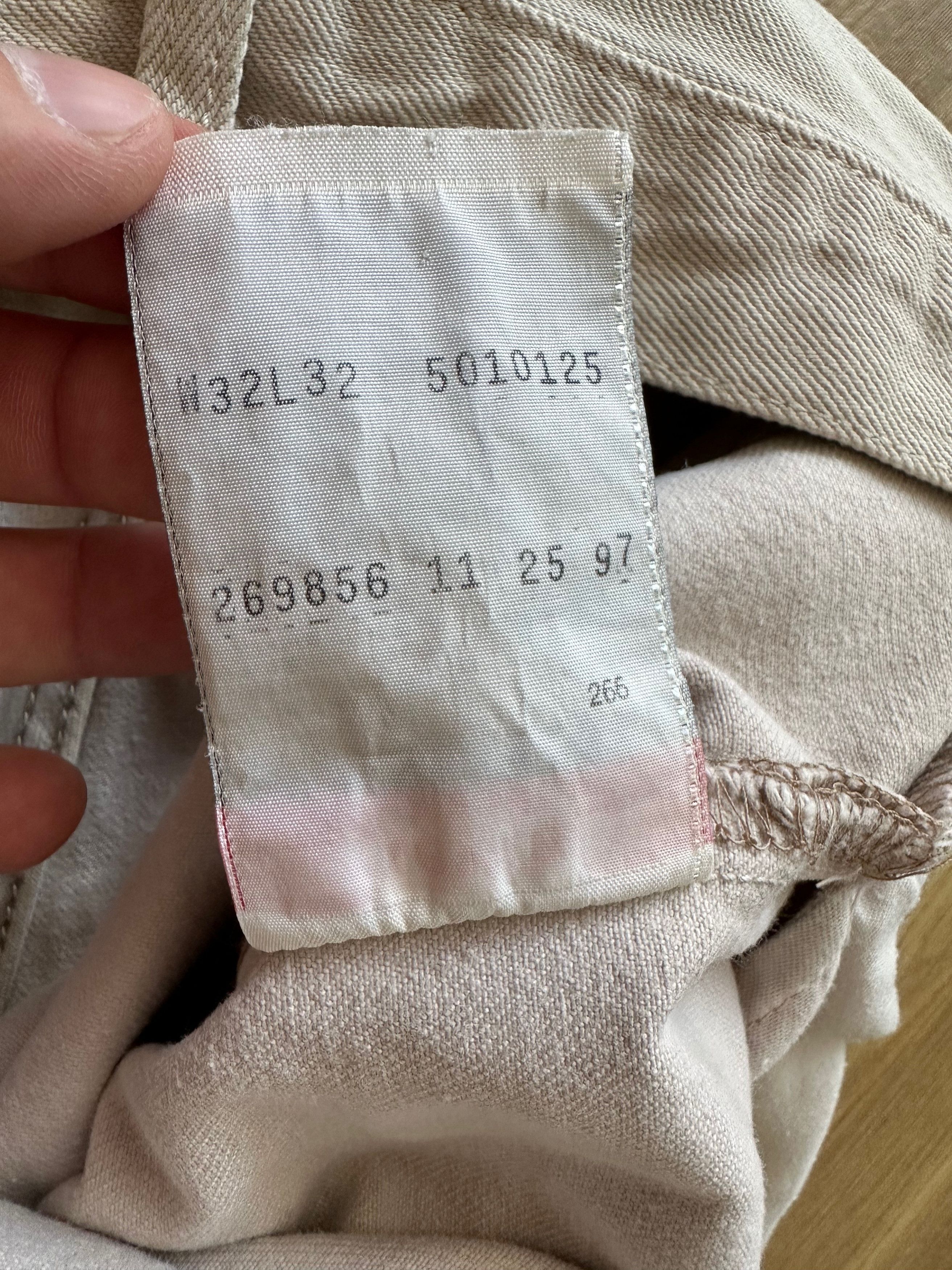Levi's 90's Levi's 501 Red Rab vintage denim ivory jeans pants Size US 31 - 13 Thumbnail