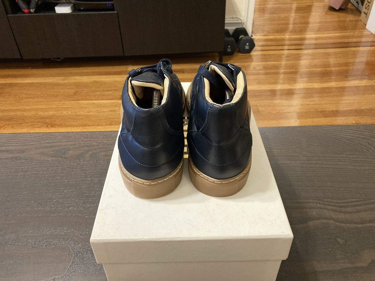 Filling Pieces Filling Pieces x Ronnie Fieg Kith Mid top quilted Navy Blue Size US 7.5 / EU 40-41 - 4 Thumbnail