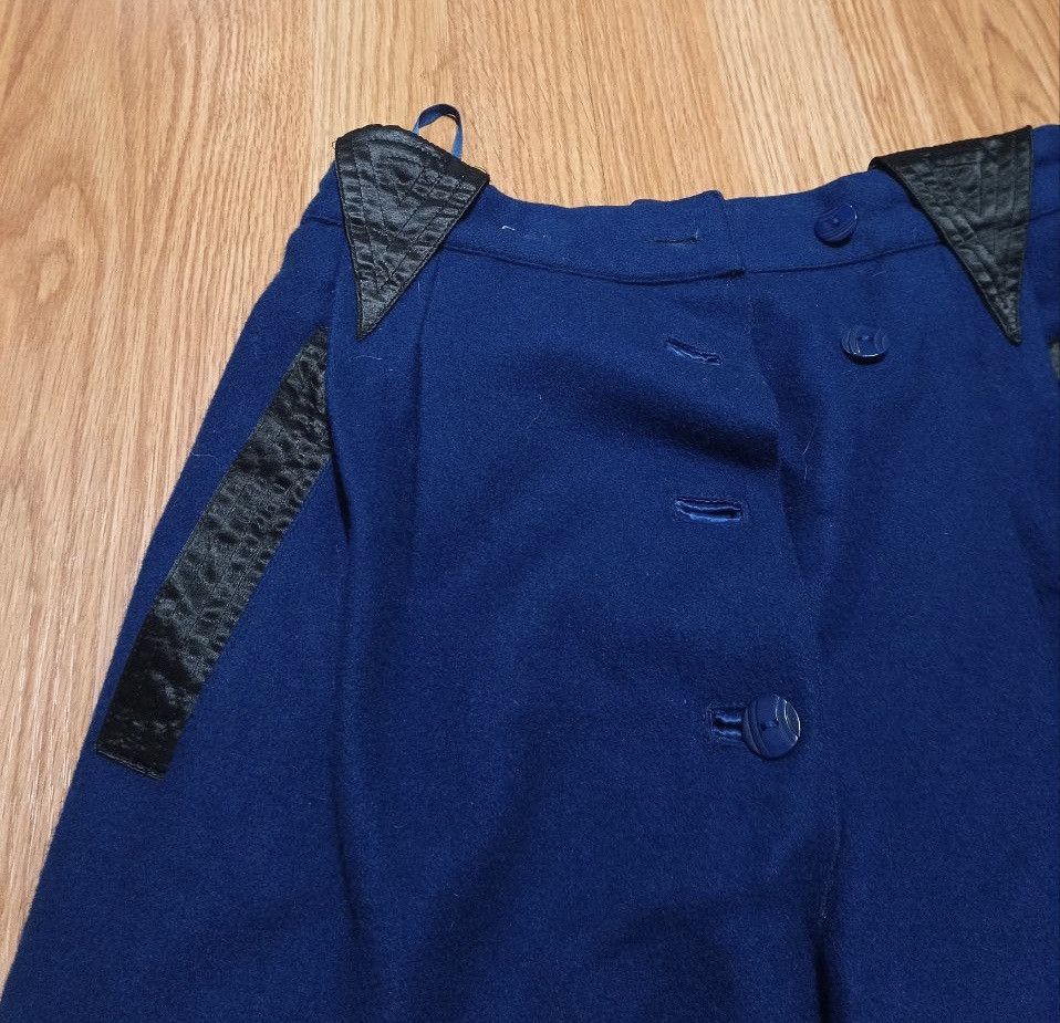 Designer Korii Joko International Wool Blend Blue Vintage Pants Sz 1 Size 25" / US 0 / IT 36 - 6 Thumbnail