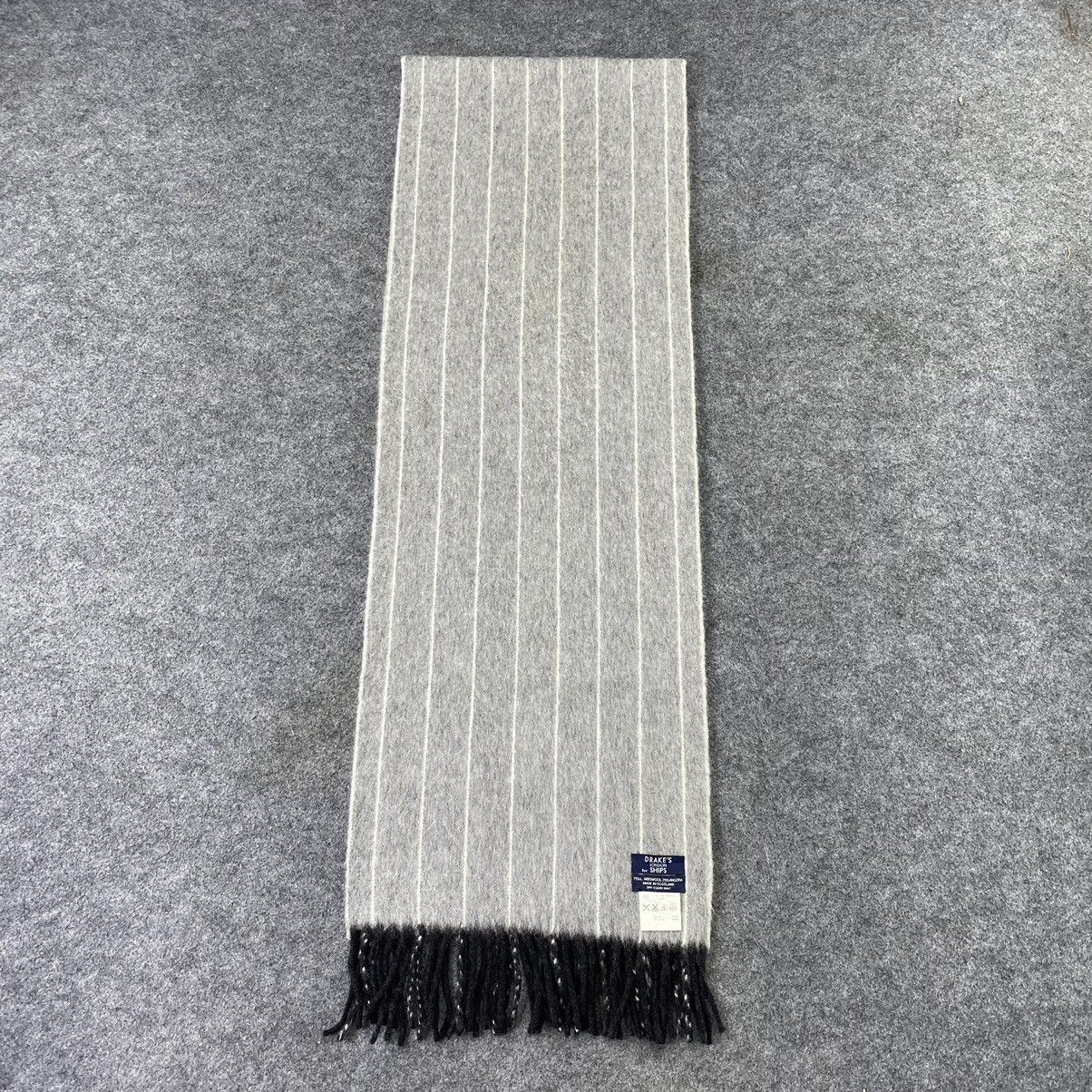 Drake's Drakes London For Ships Muffler/ Scar / Neckwear - T1390 Size ONE SIZE - 3 Thumbnail