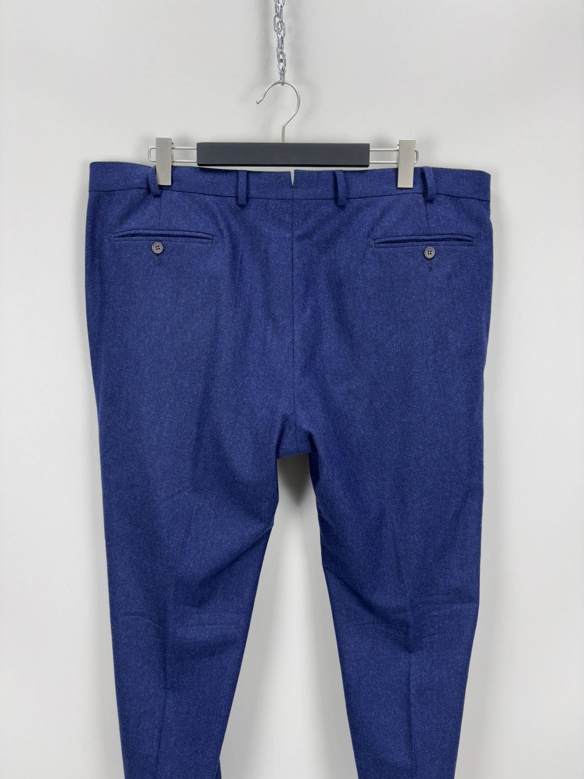 Suitsupply Mens pants Suitsupply Size 44S Color Blue Size US 44 / EU 60 - 6 Thumbnail