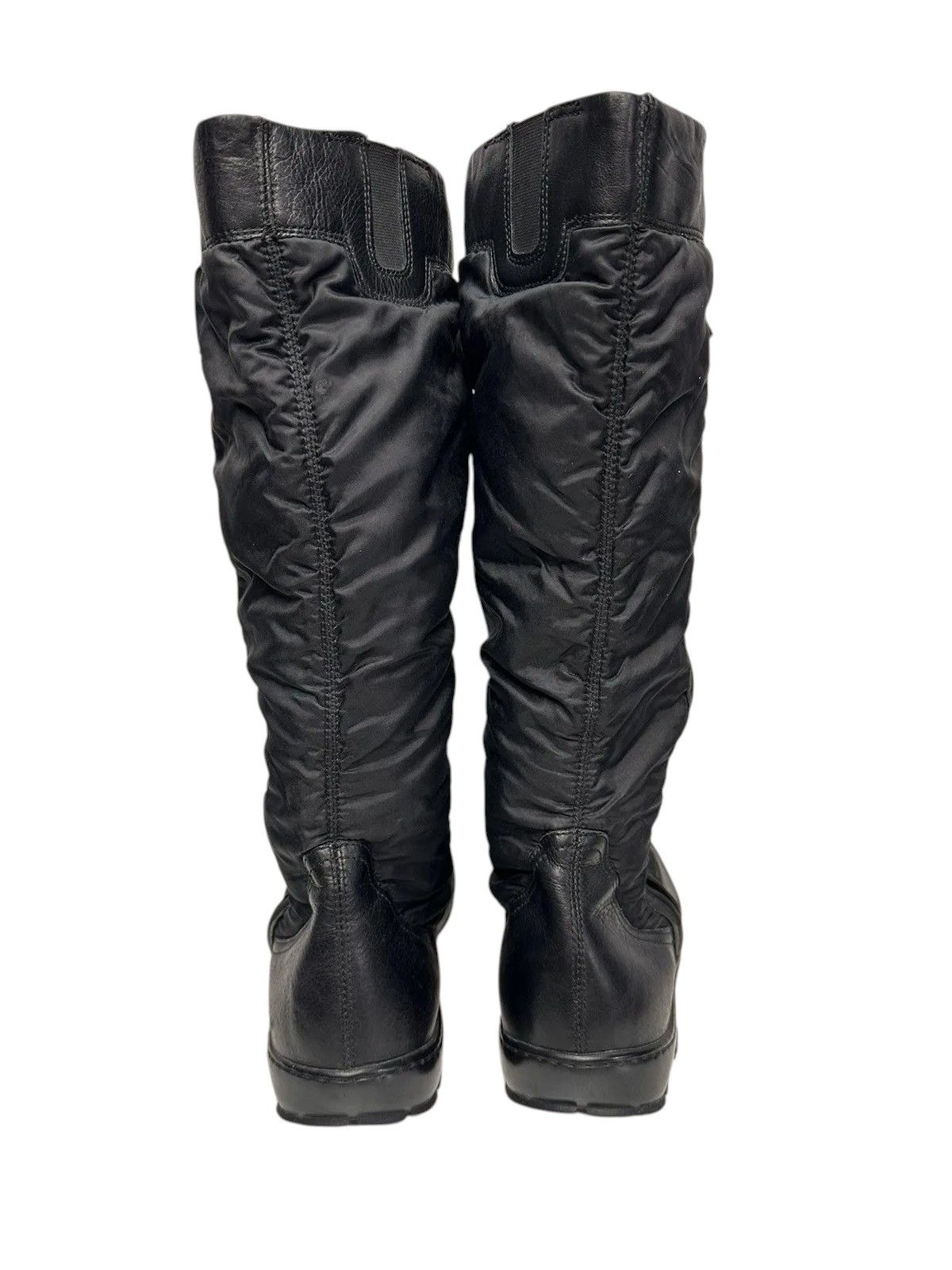 If Six Was Nine High slim fit black leather boots Maison Margiela 2000 style Size US 10 / IT 40 - 9 Thumbnail