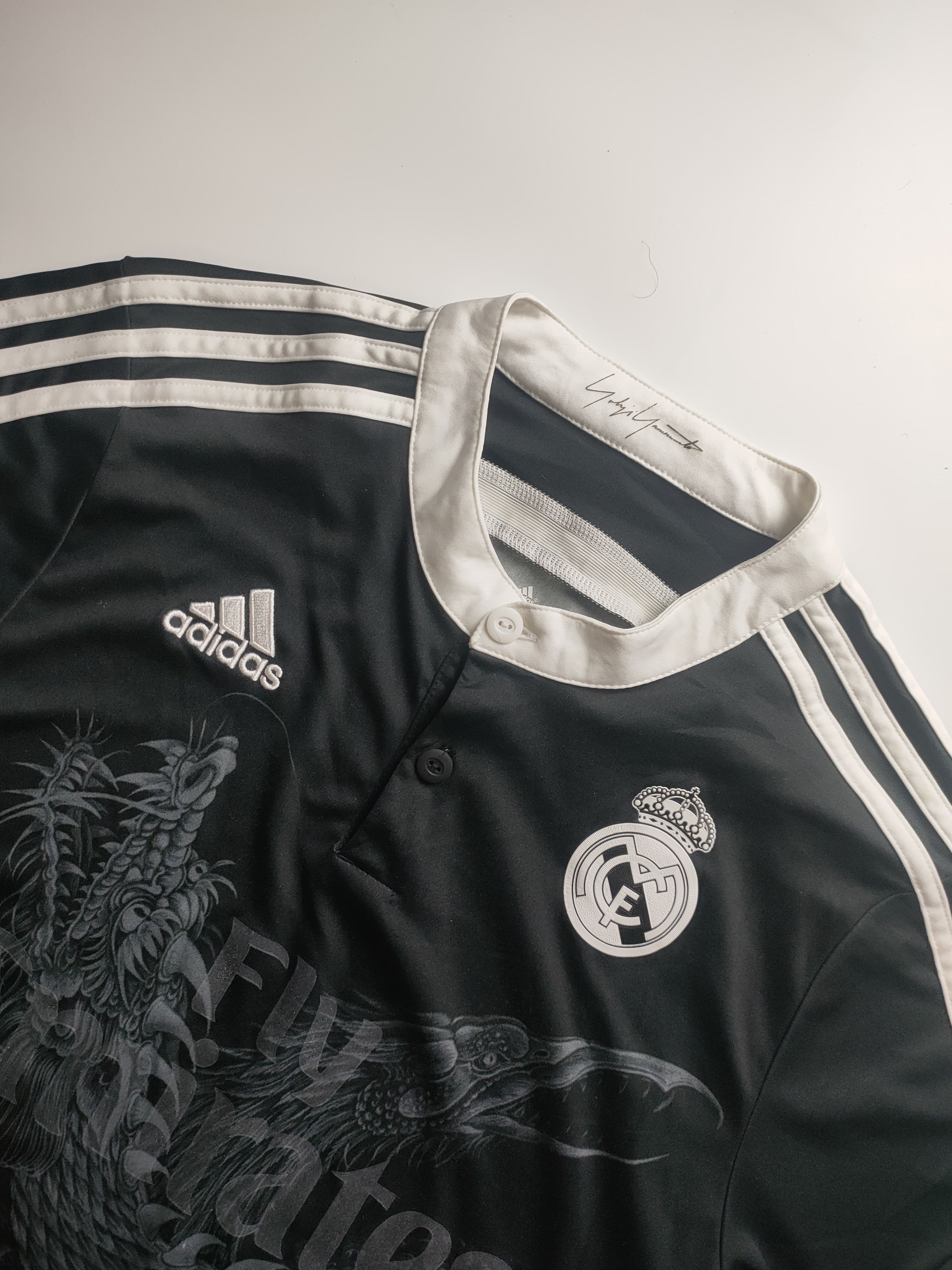 Yohji Yamamoto Yohji Yamamoto REAL MADRID 2014 - 2015 Football jersey Size US M / EU 48-50 / 2 - 6 Thumbnail