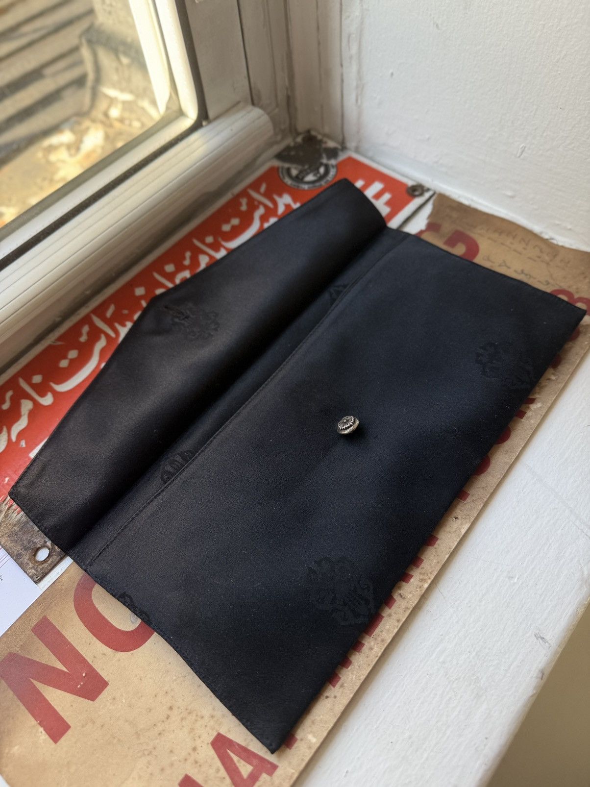 Chrome Hearts 🚭GRAIL🚭EARLY 2000s "FUCK YOU" SILK SLEEPING MASK w/ CASE Size ONE SIZE - 13 Thumbnail