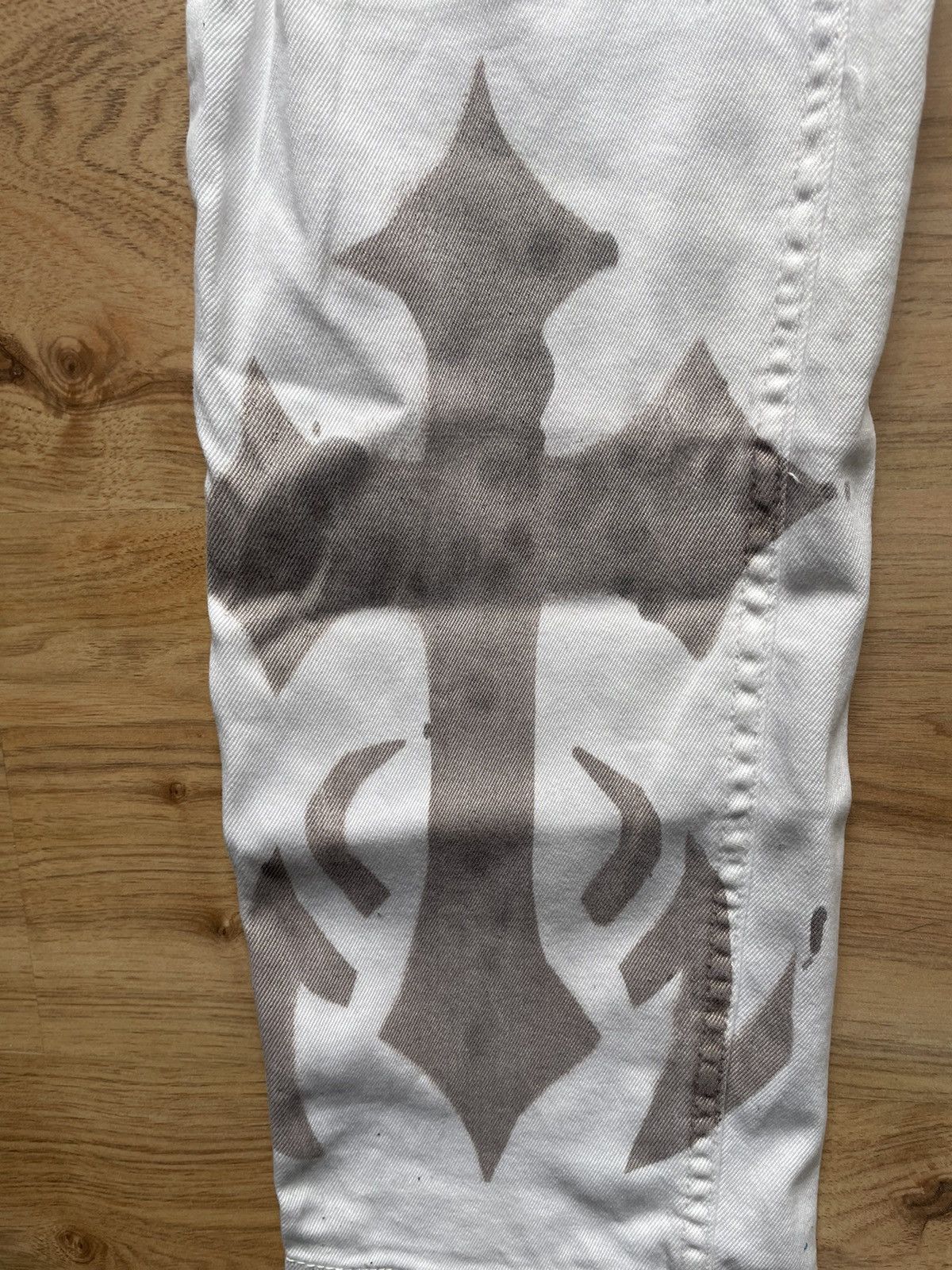 Japanese Brand "GOD IS A WEAPON" Custom Jeans byjeshal Size US 34 / EU 50 - 5 Thumbnail