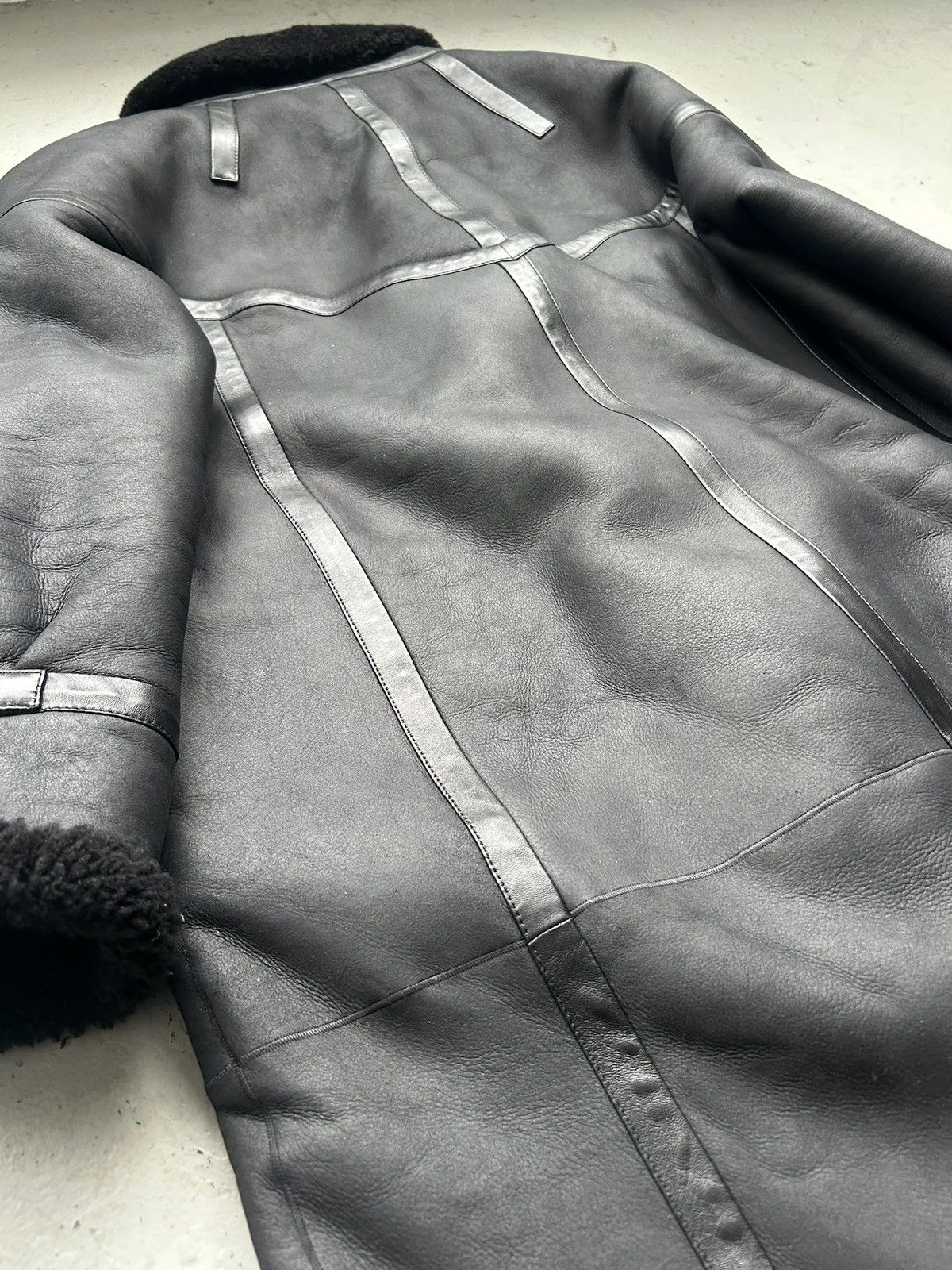 Saint Laurent Paris Saint Laurent Paris Lambskin Long Duffle Coat Size US M / EU 48-50 / 2 - 9 Thumbnail