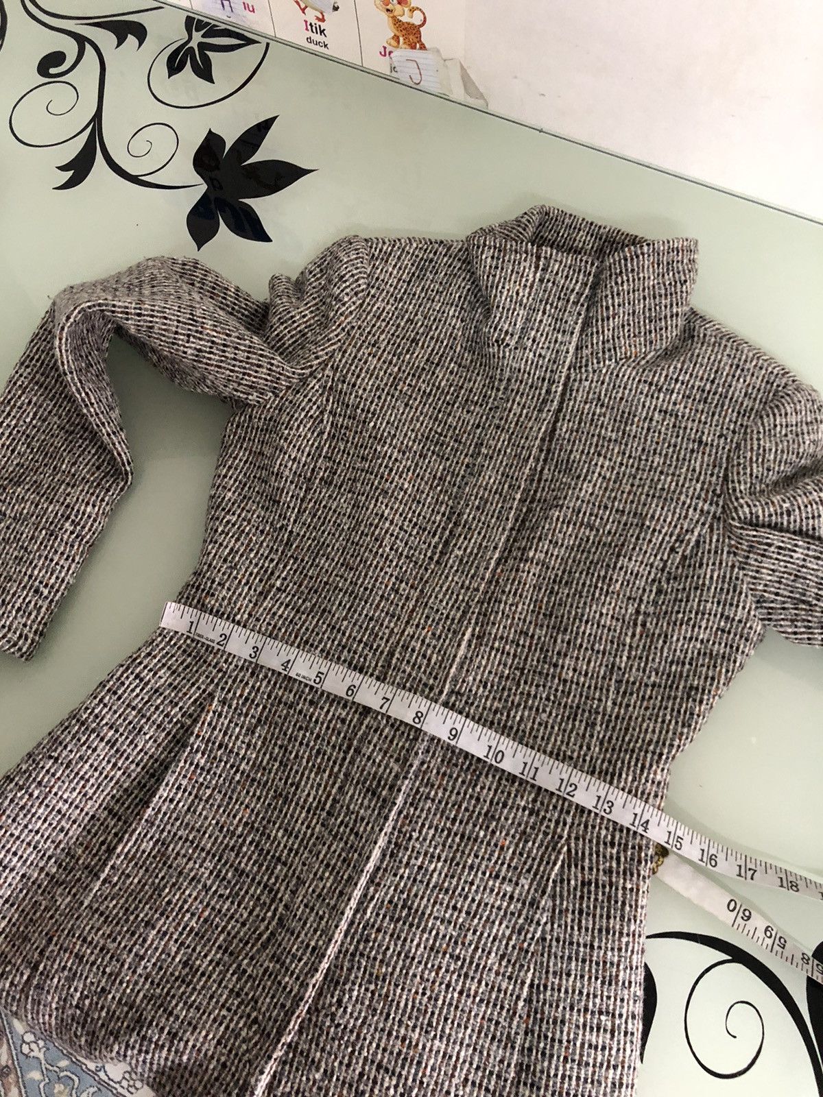 Max Mara Chanel Inspired ❗️Max & Co by Max Mara Tweed Long Jacket Size XS / US 0-2 / IT 36-38 - 19 Thumbnail
