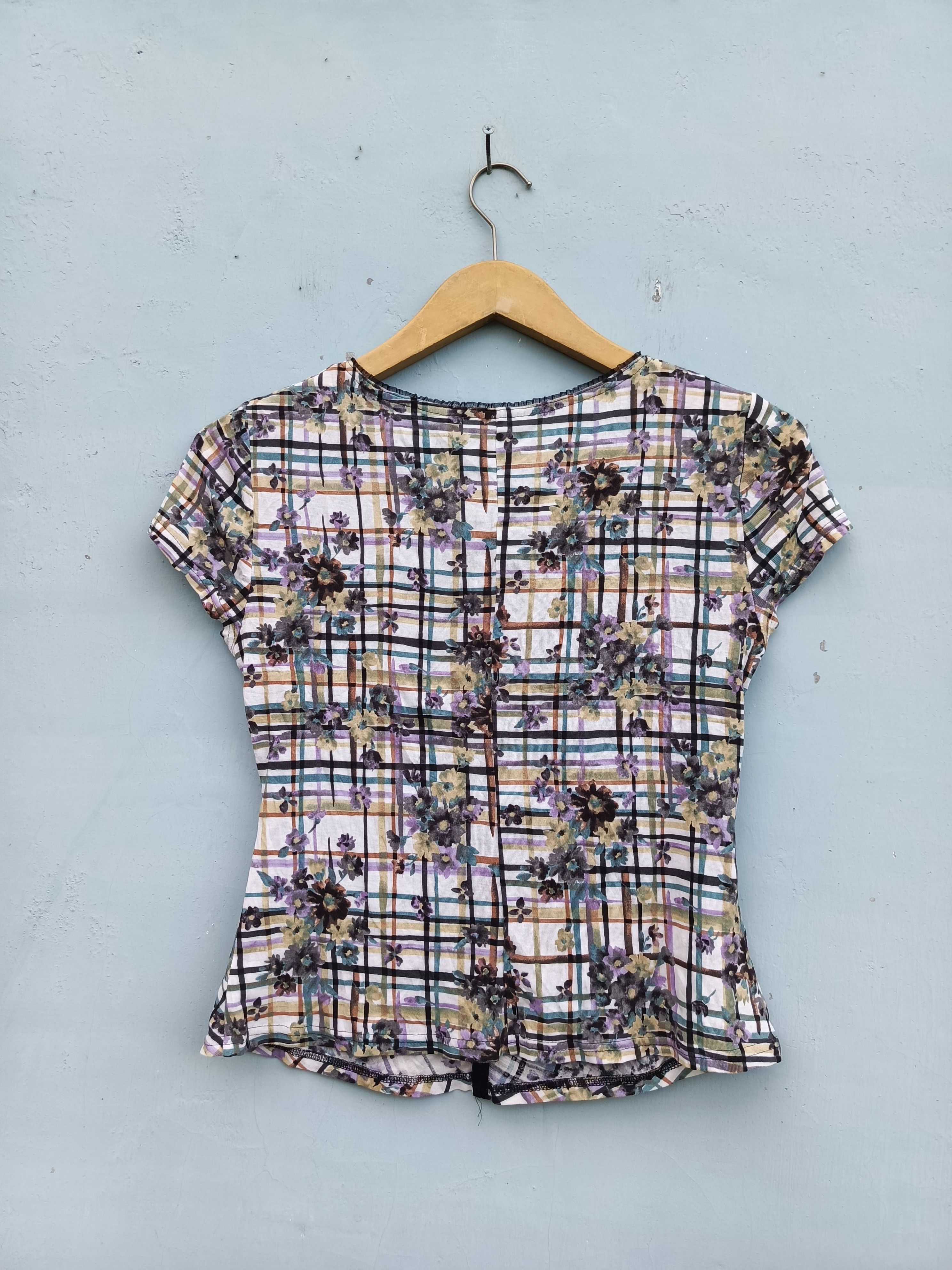 Japanese Brand Y2K Aesthetic Fontana Grande Blouse – Hard to Find Size S / US 4 / IT 40 - 8 Thumbnail