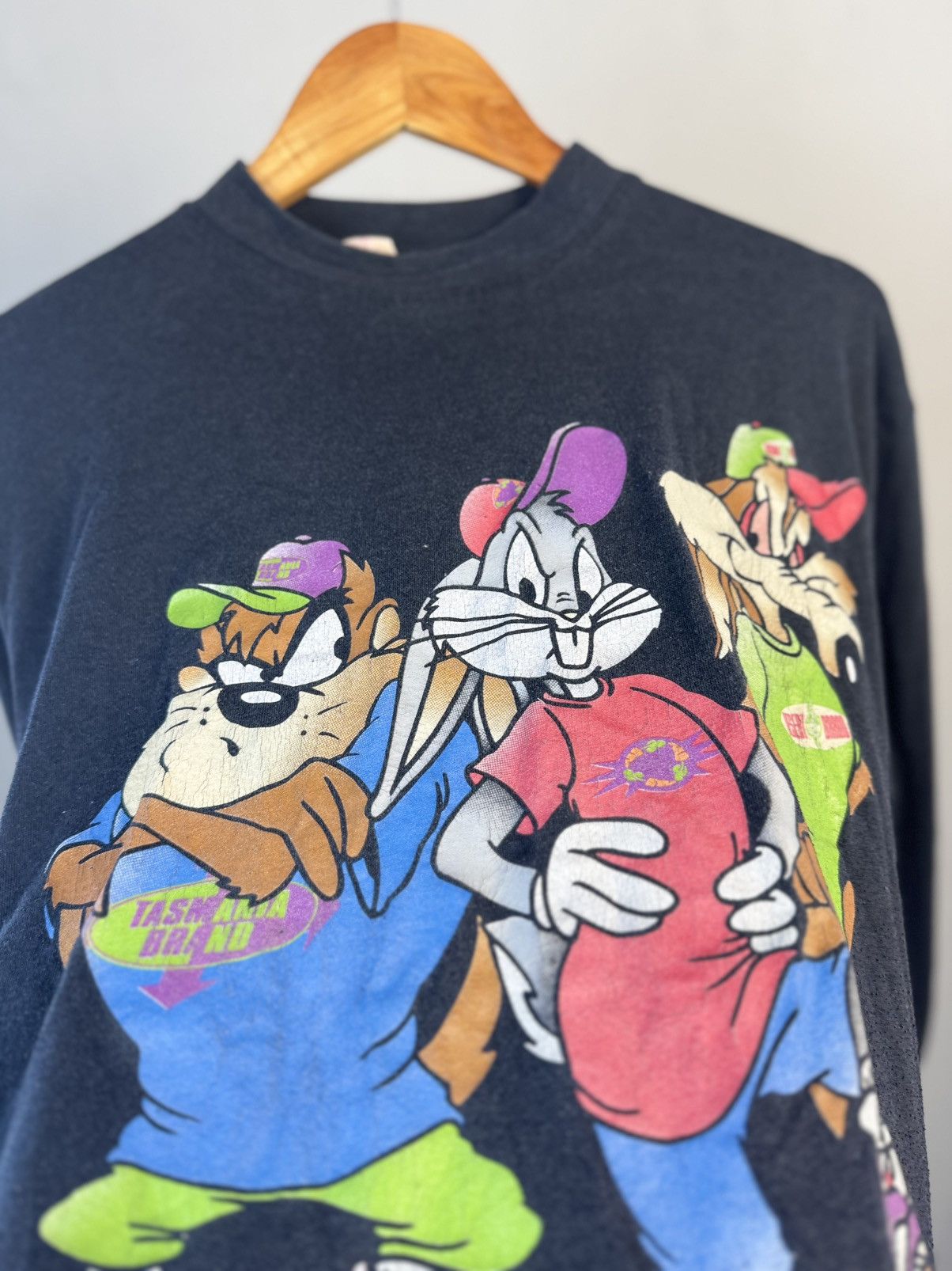 Vintage × Warner Bros 1995 Looney Tunes basketball vintage graphic tee Size US M / EU 48-50 / 2 - 6 Thumbnail