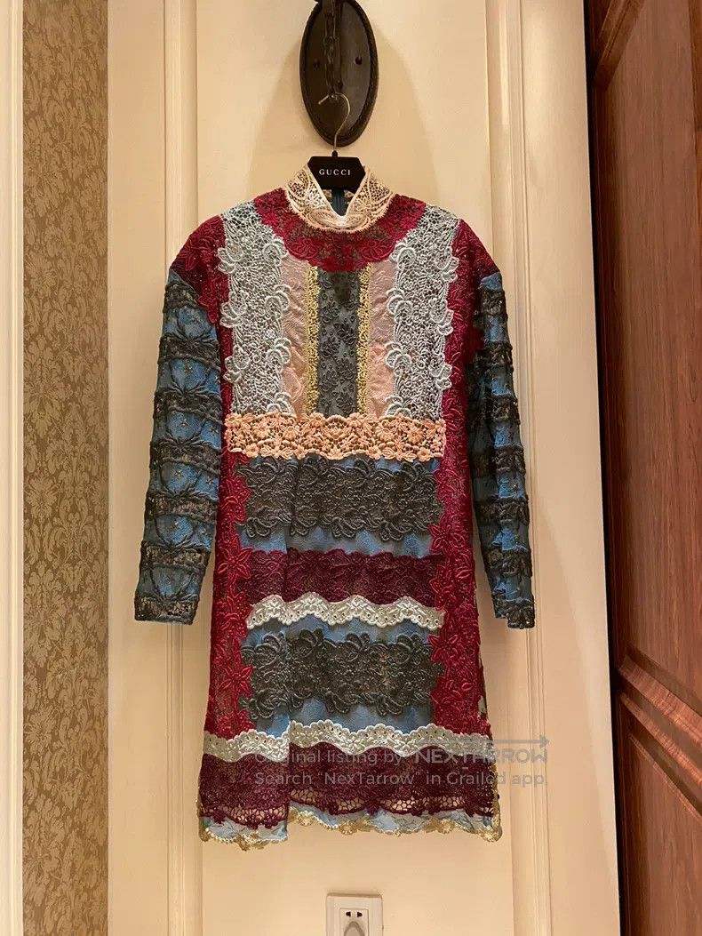 Valentino Valentino Reworked lace dress Size S / US 4 / IT 40 - 1 Thumbnail