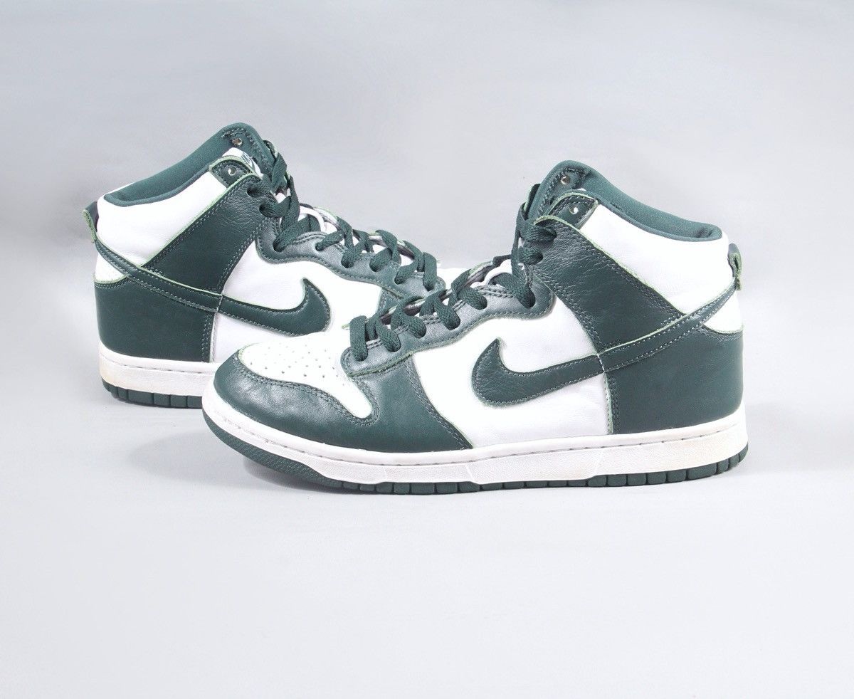 Nike Nike Dunk High Spartan Green Vintage Air Max Jordan US 8 Size US 8 / EU 41 - 1 Thumbnail