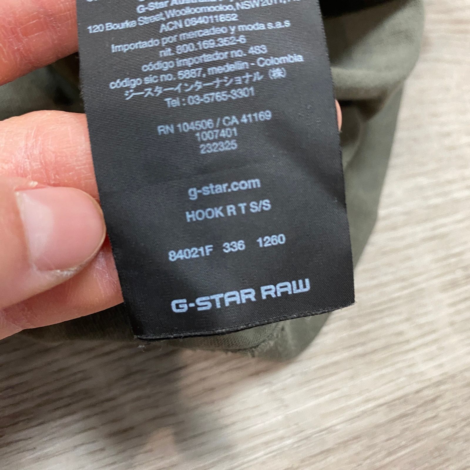 G-Star G Star Raw Hook Round Neck Short Sleeve T Shirt Men's Medium Size US M / EU 48-50 / 2 - 11 Thumbnail