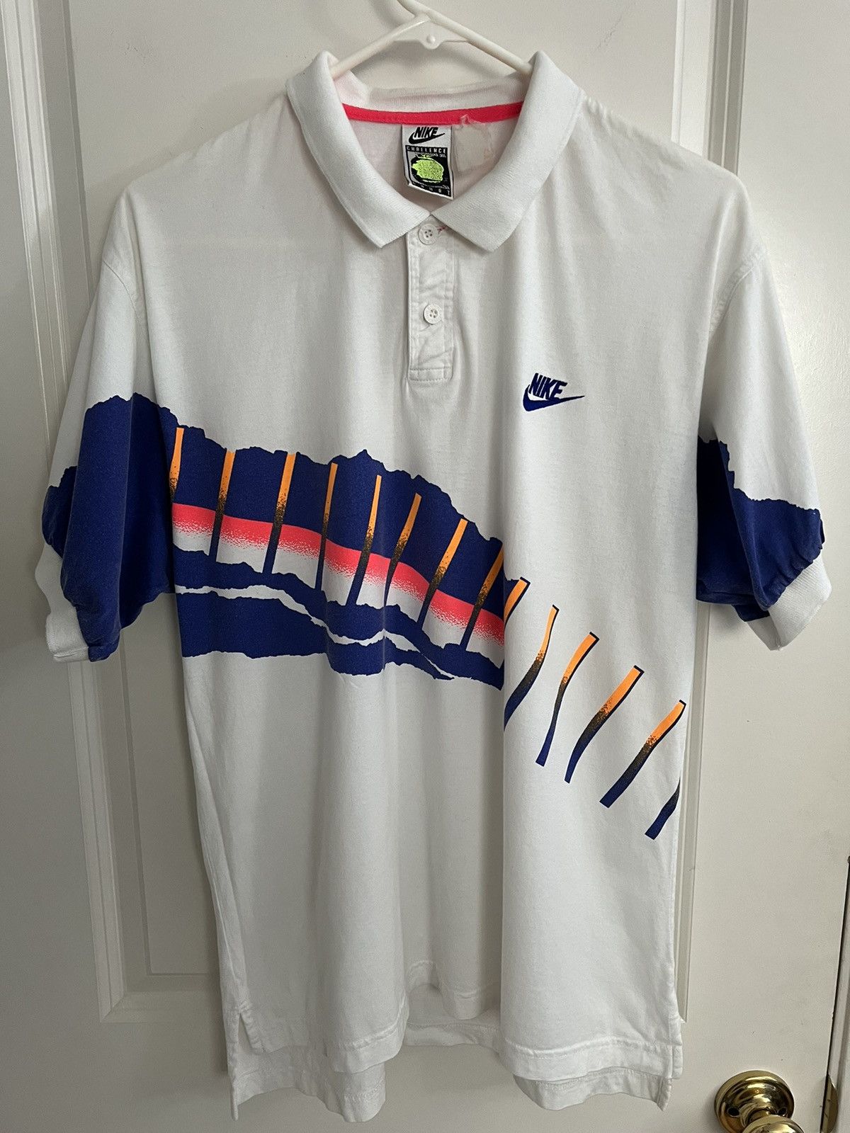 Nike Andre Agassi US Open Challenge Court Tennis Polo Shirt