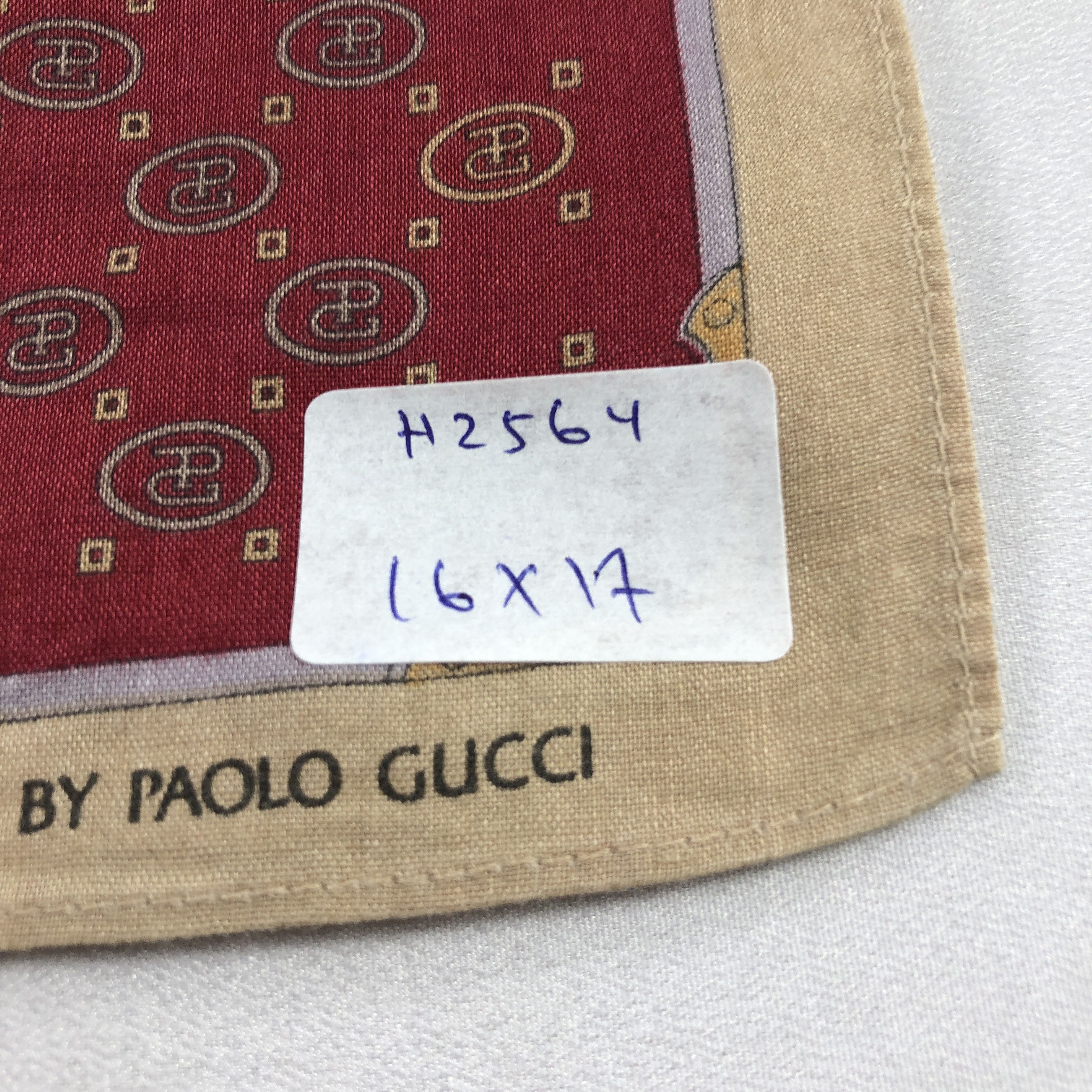 Paolo Gucci PG by Paolo Gucci Handkerchief Neckerchief Bandana H2564 Size ONE SIZE - 5 Thumbnail