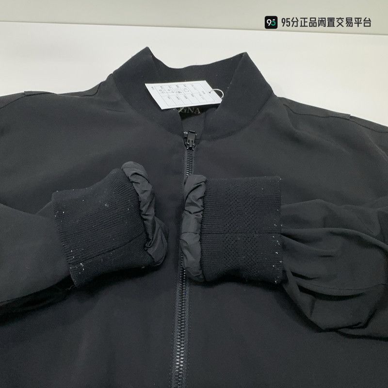Ermenegildo Zegna Zegna FW22 Men's Solid Zip Stand Collar Jacket. Size US M / EU 48-50 / 2 - 7 Thumbnail